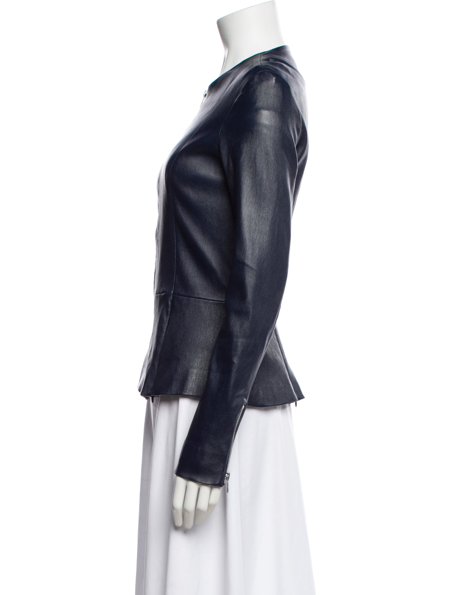 The Row Lambskin Biker Jacket
