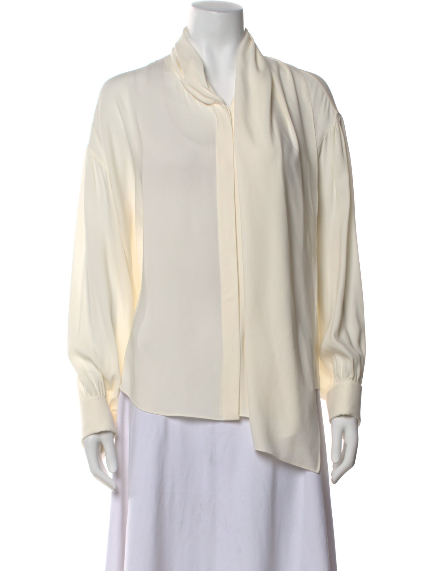 The Row Darnelle top Silk Blouse