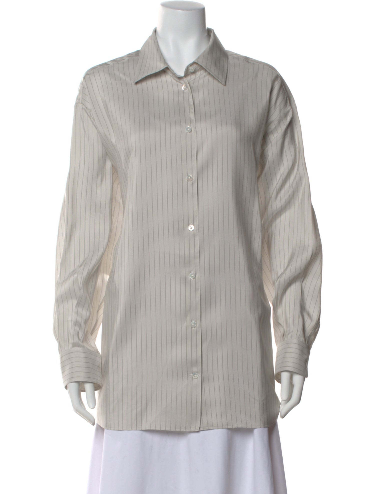 The Row Luka shirt Silk Button-Up Top