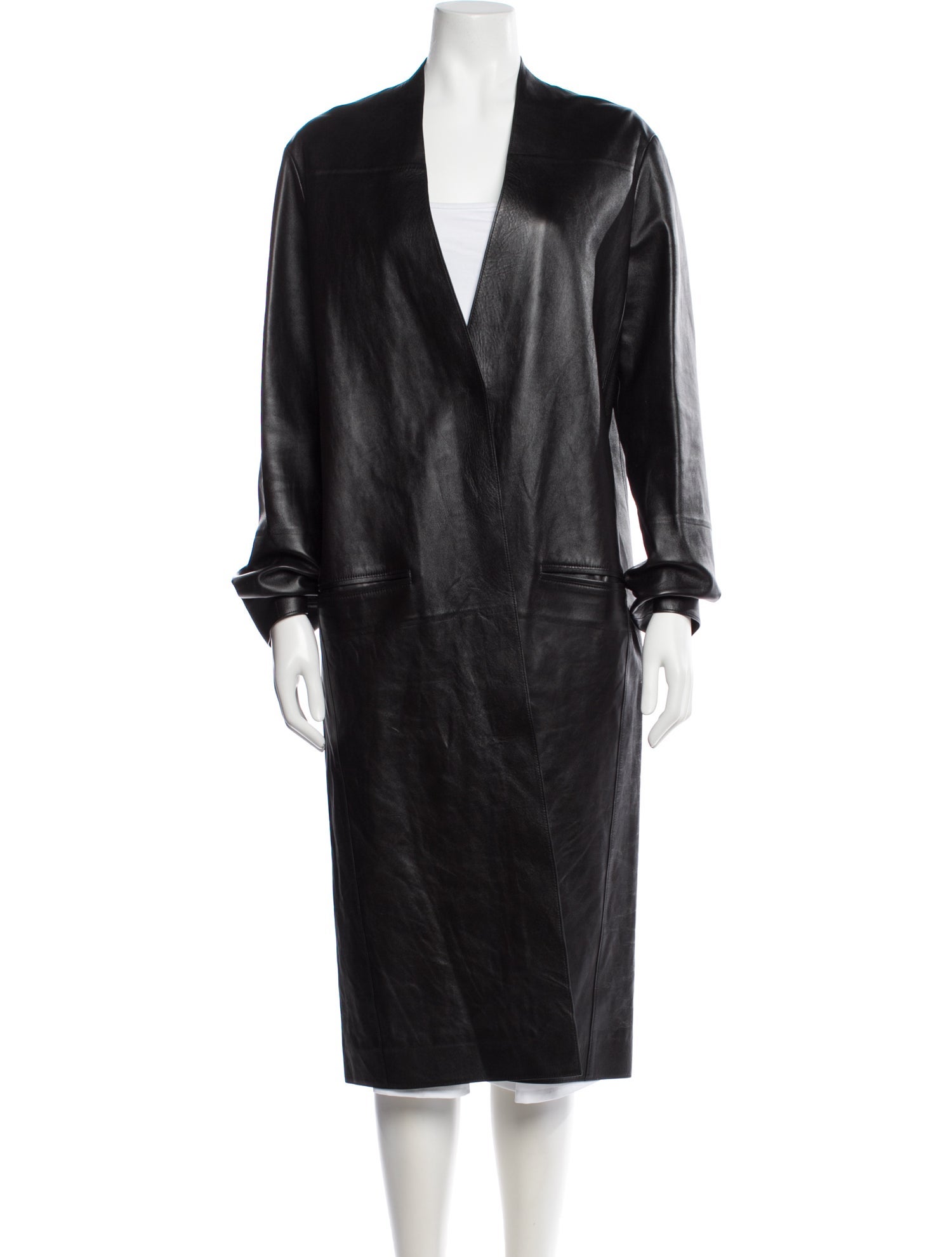 The Row Lambskin Coat