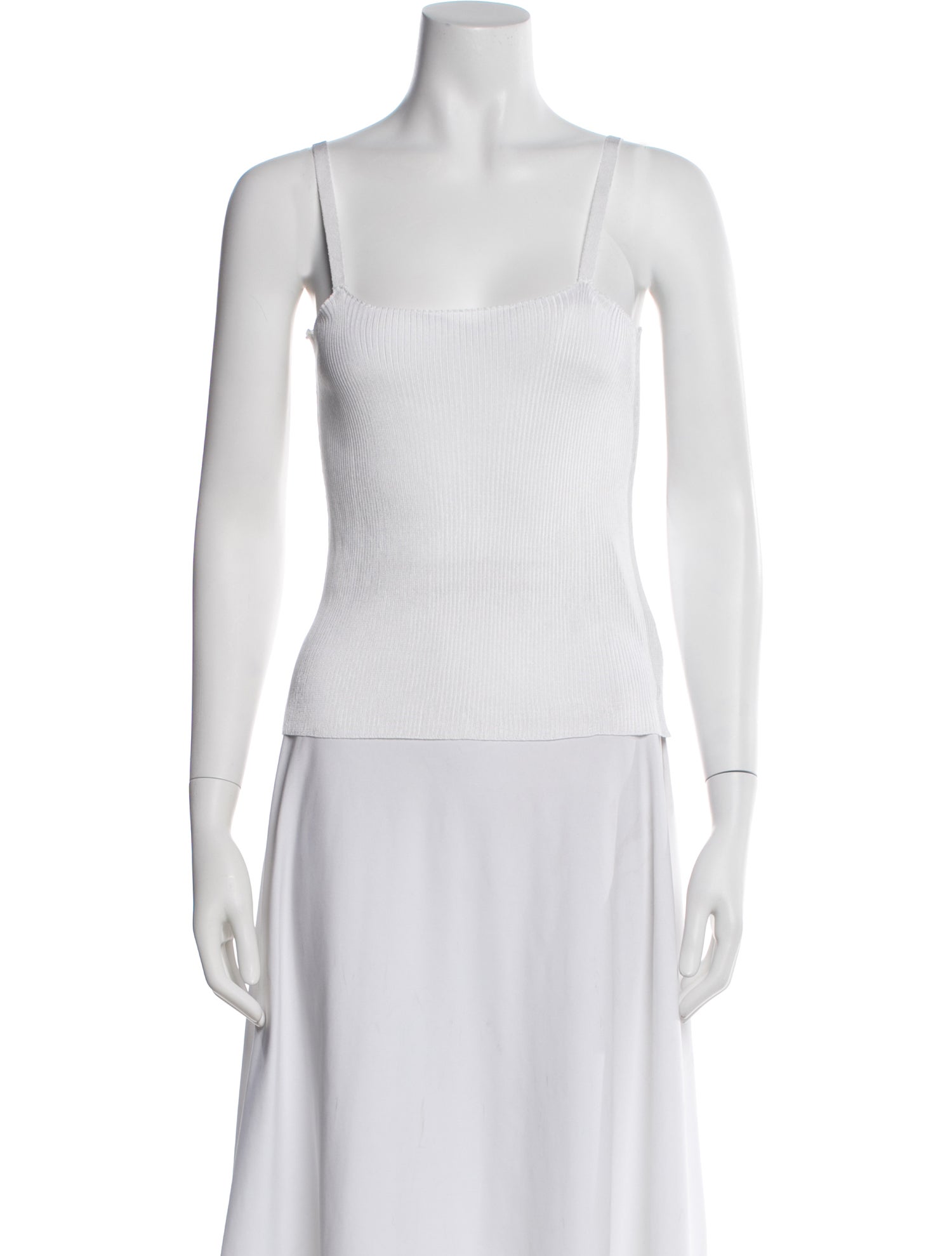 The Row Square Neckline Sleeveless Top