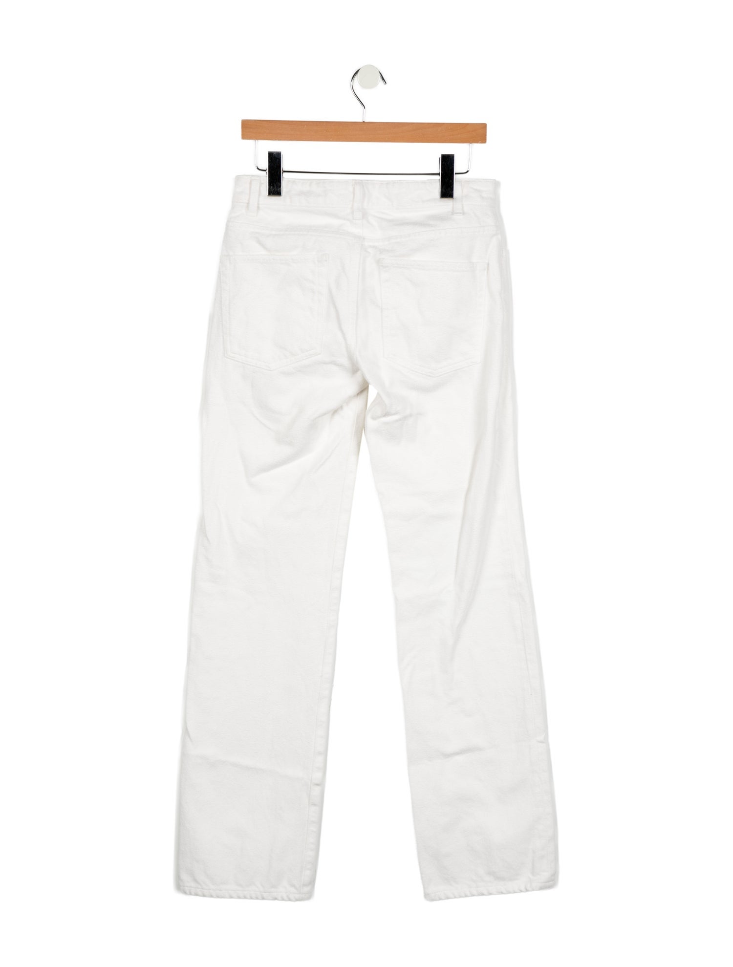 The Row Mid-Rise Straight Leg Jeans