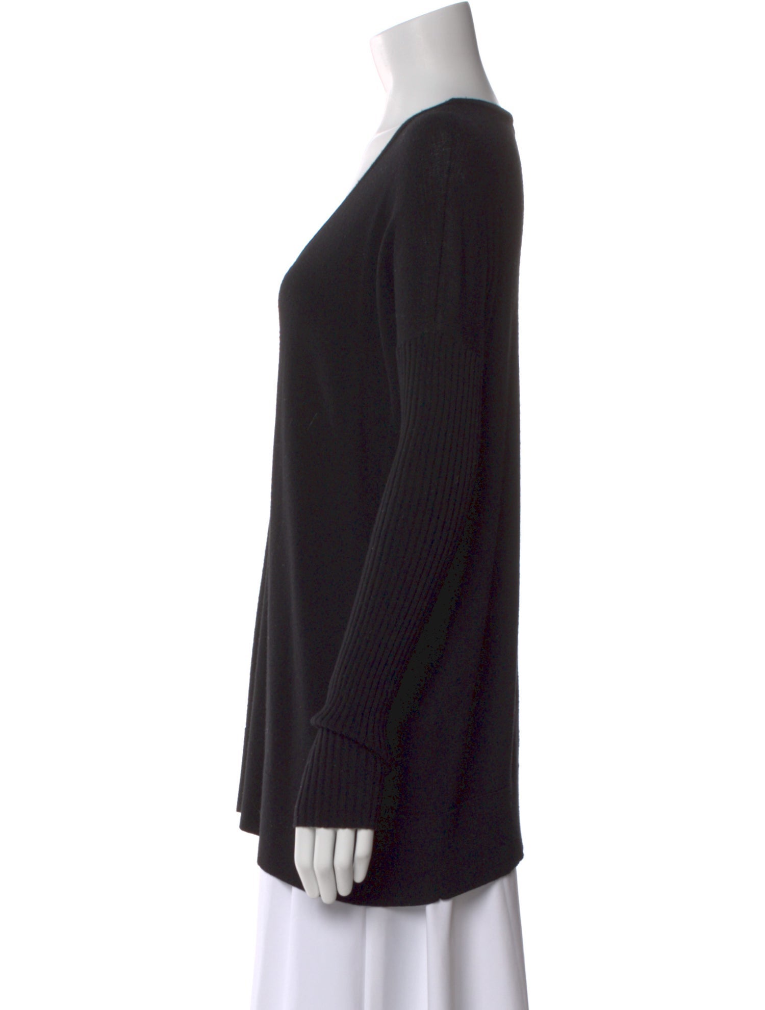 The Row Virgin Wool Scoop Neck Sweater