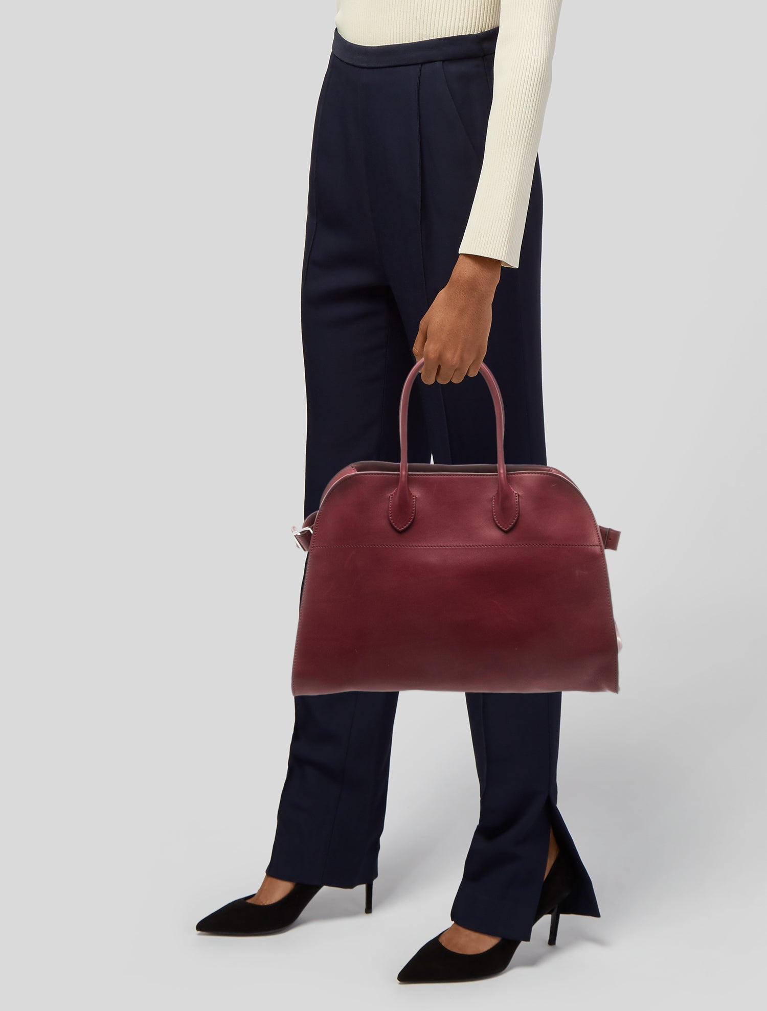 The Row Leather Soft Margaux 17