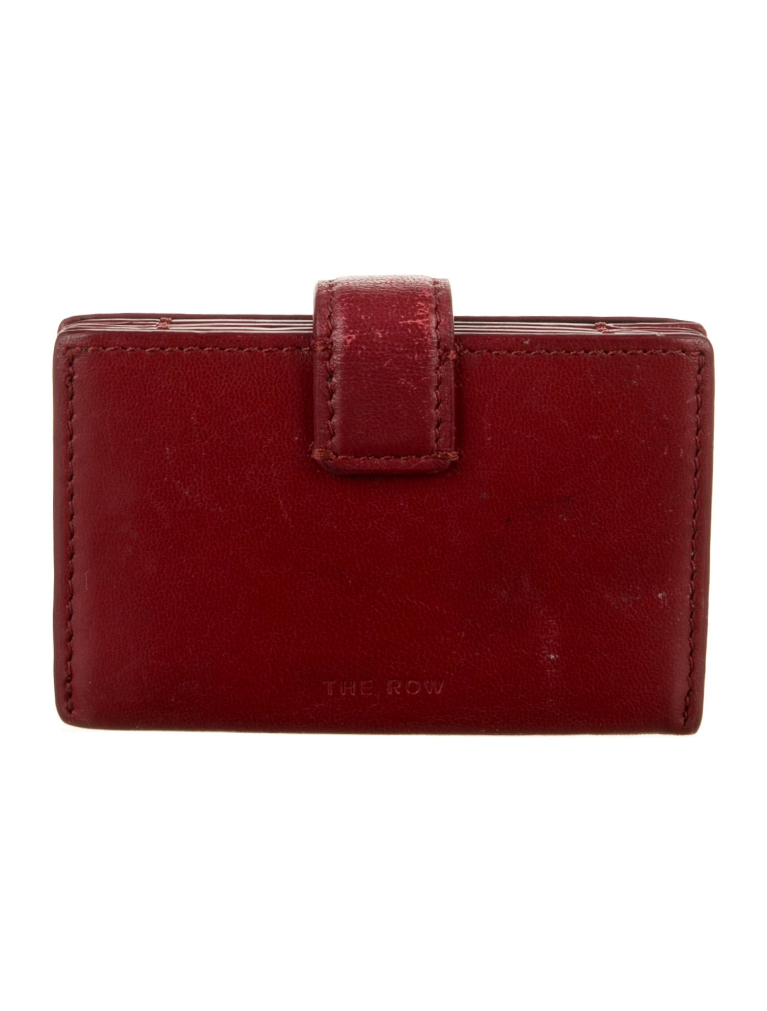 The Row Leather French Purse