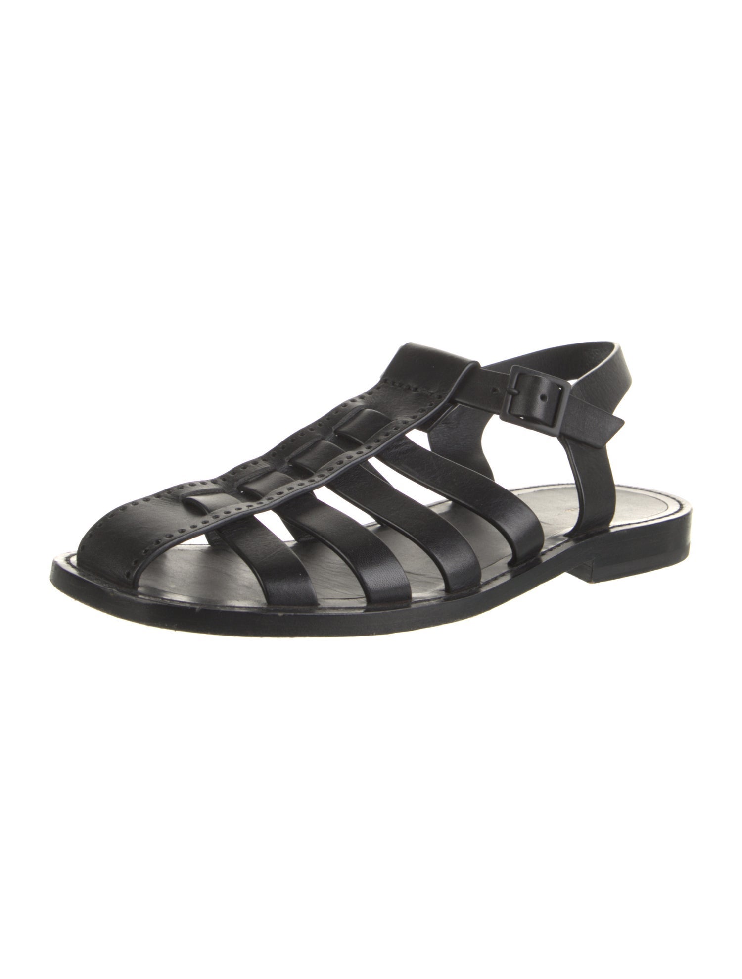 The Row Pablo Leather Gladiator Sandals