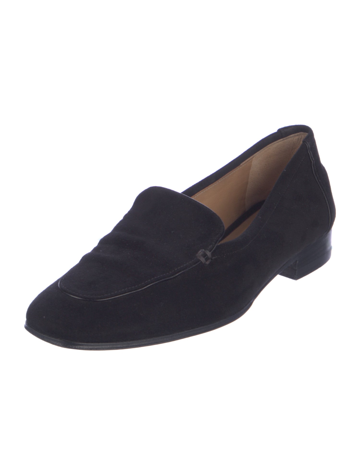The Row Suede Loafers
