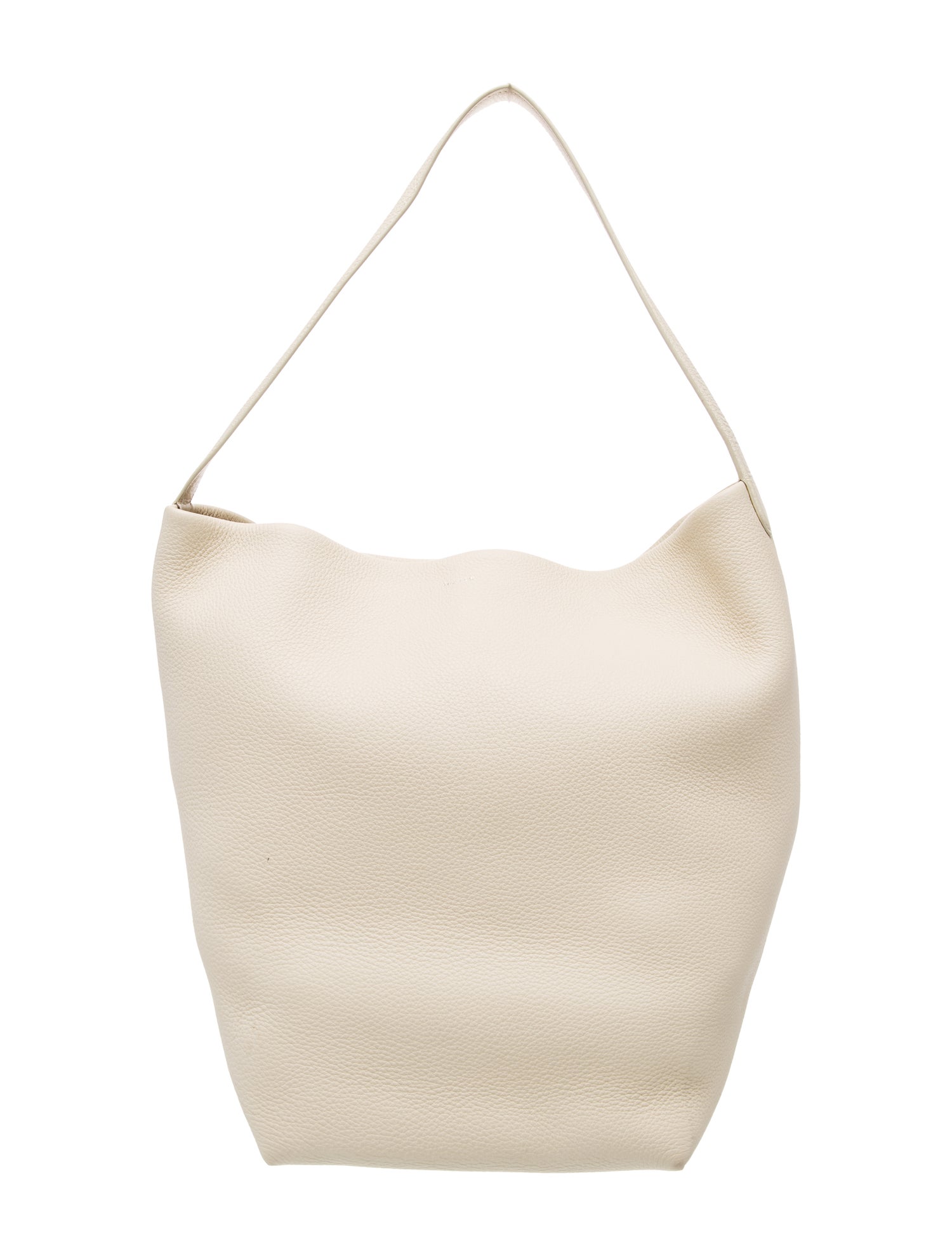 The Row Leather N/S Park Tote Large