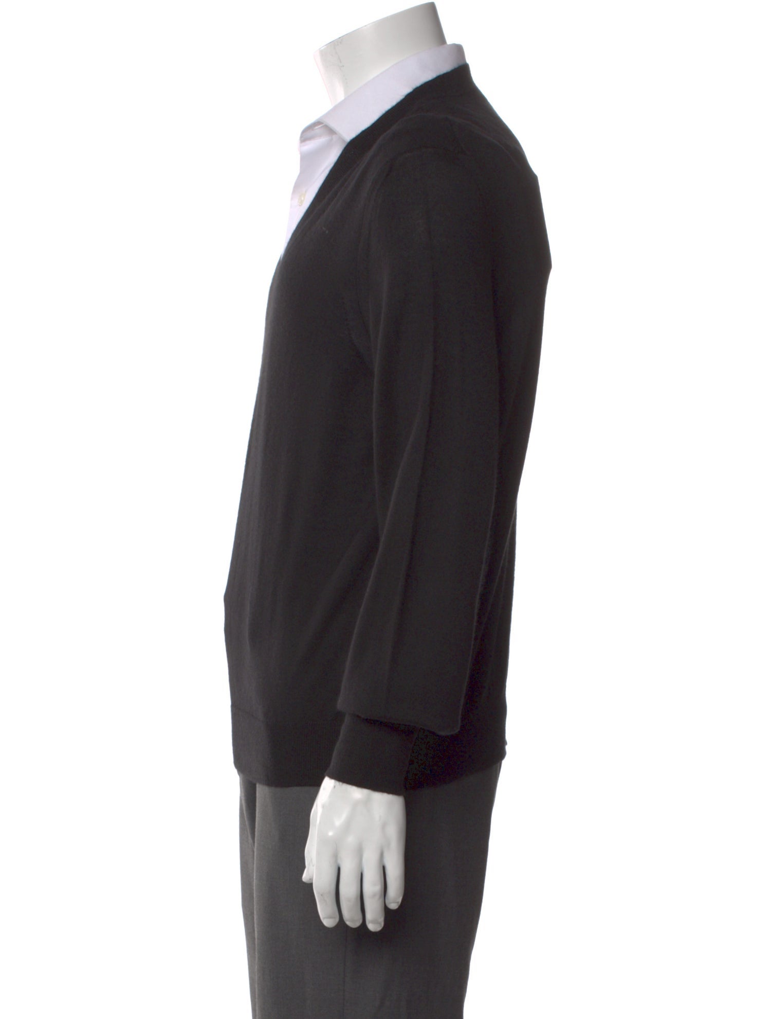 The Row Cashmere V-Neck Pullover