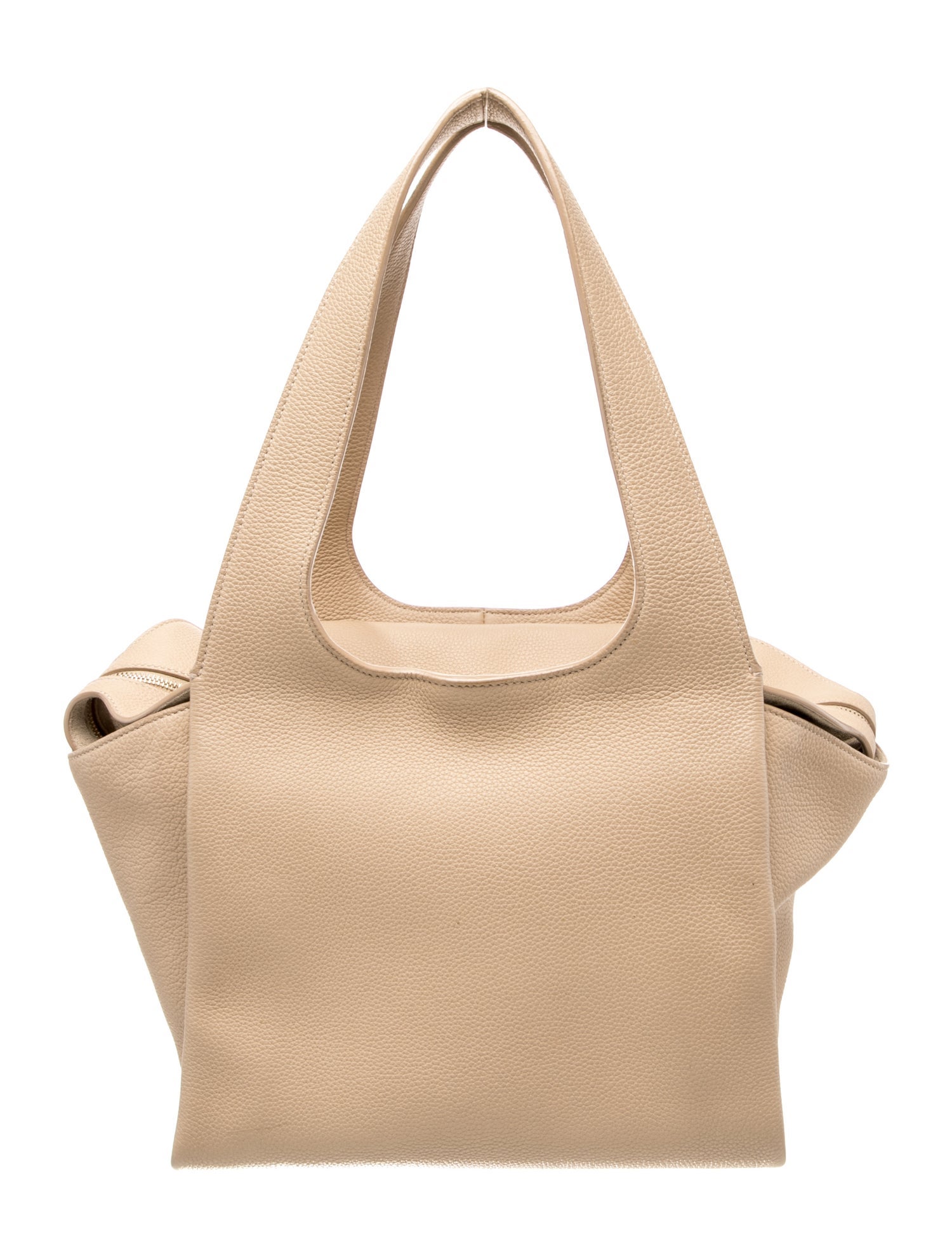 The Row Leather Shoulder Bag