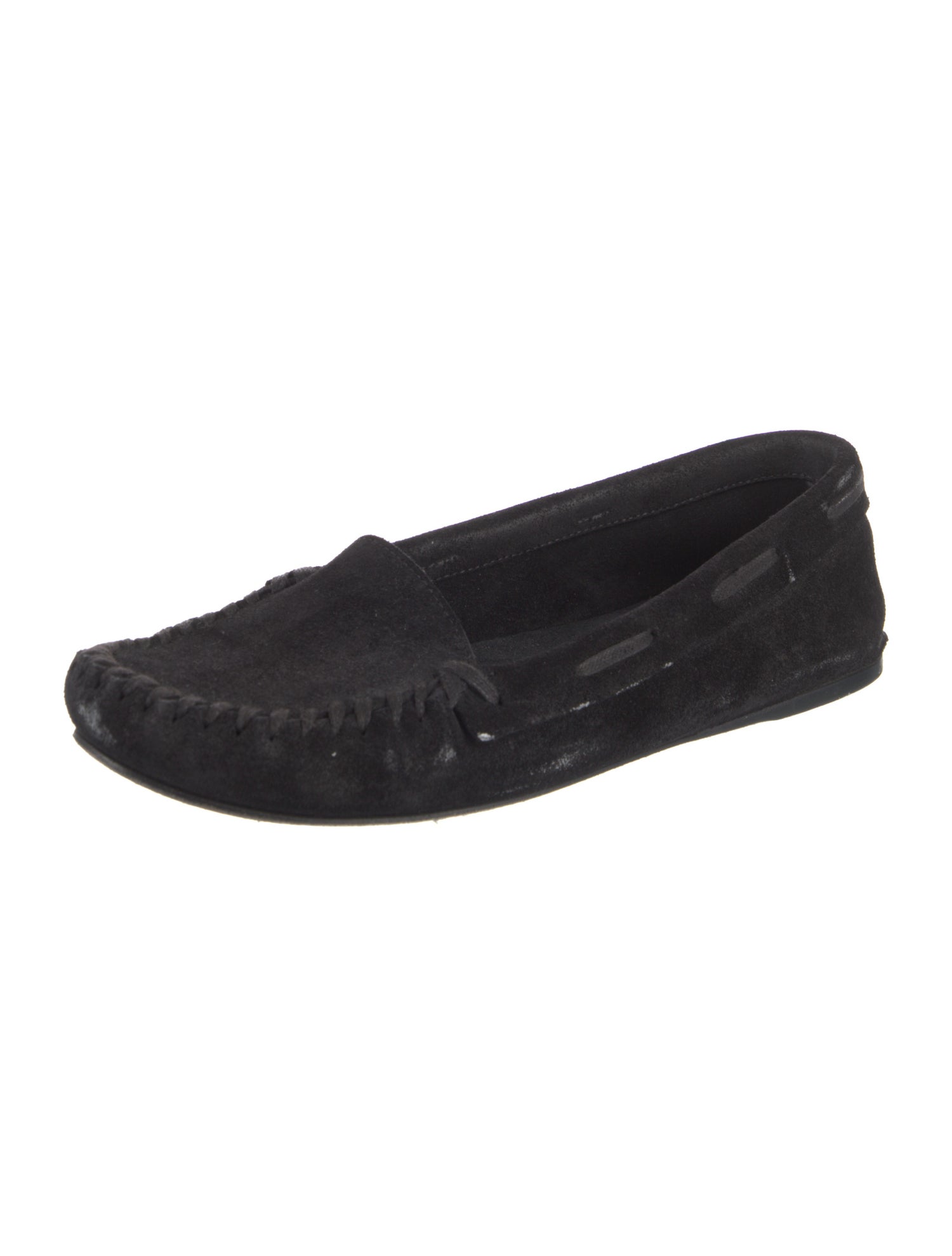 The Row Mabel Suede Loafers
