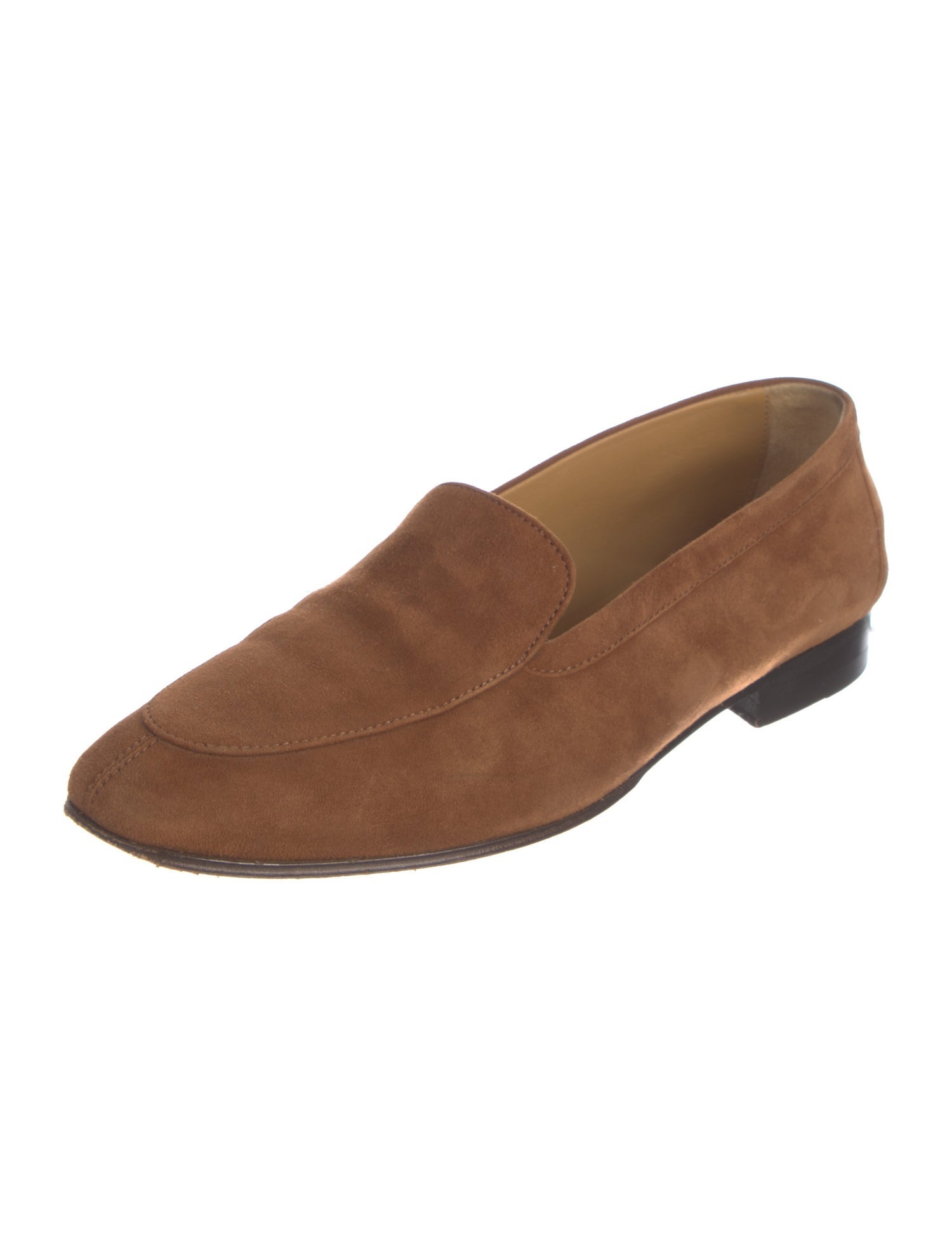 The Row Suede Loafers