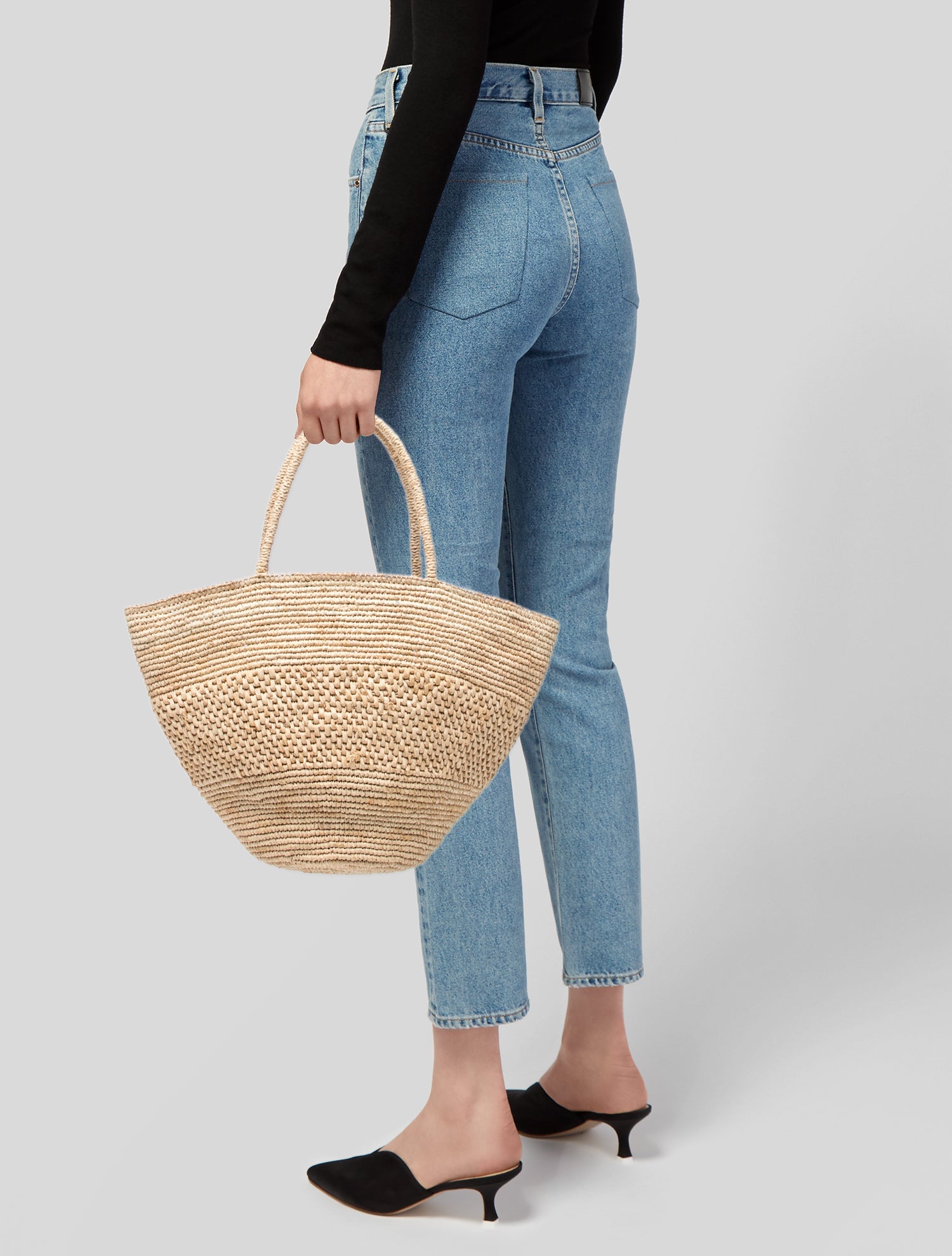 The Row Raffia Emilie - Neutrals Totes, Handbags - THR205182 | The