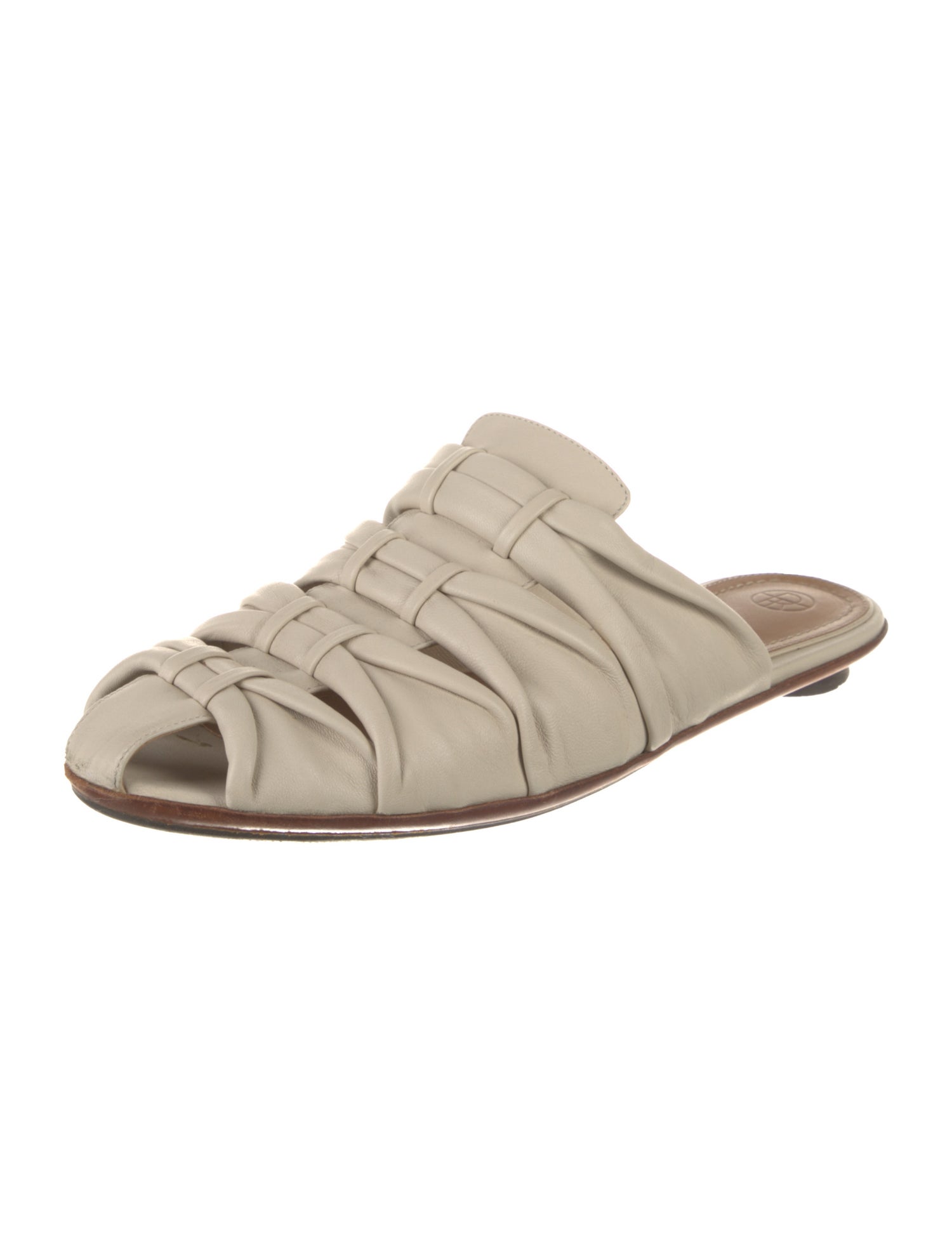 The Row Capri Leather Mules