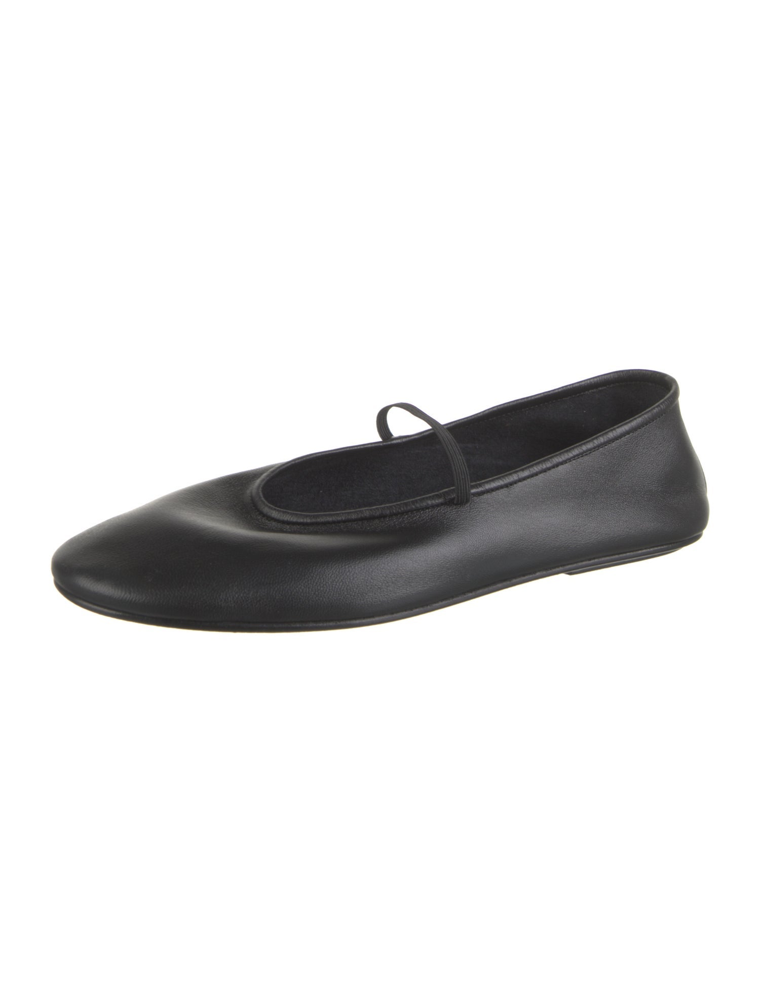 The Row Leather Ballet Flats