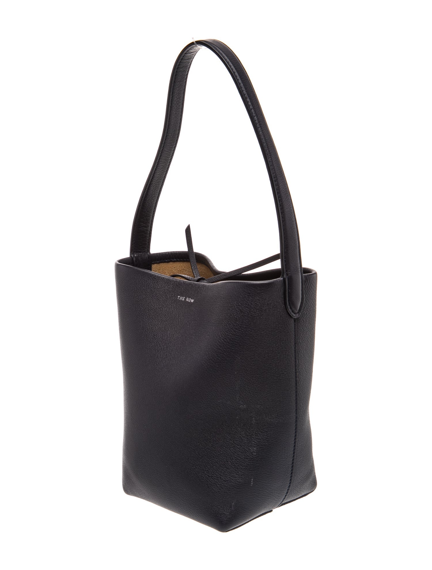 The Row Leather N/S Park Tote Small - Black Totes, Handbags