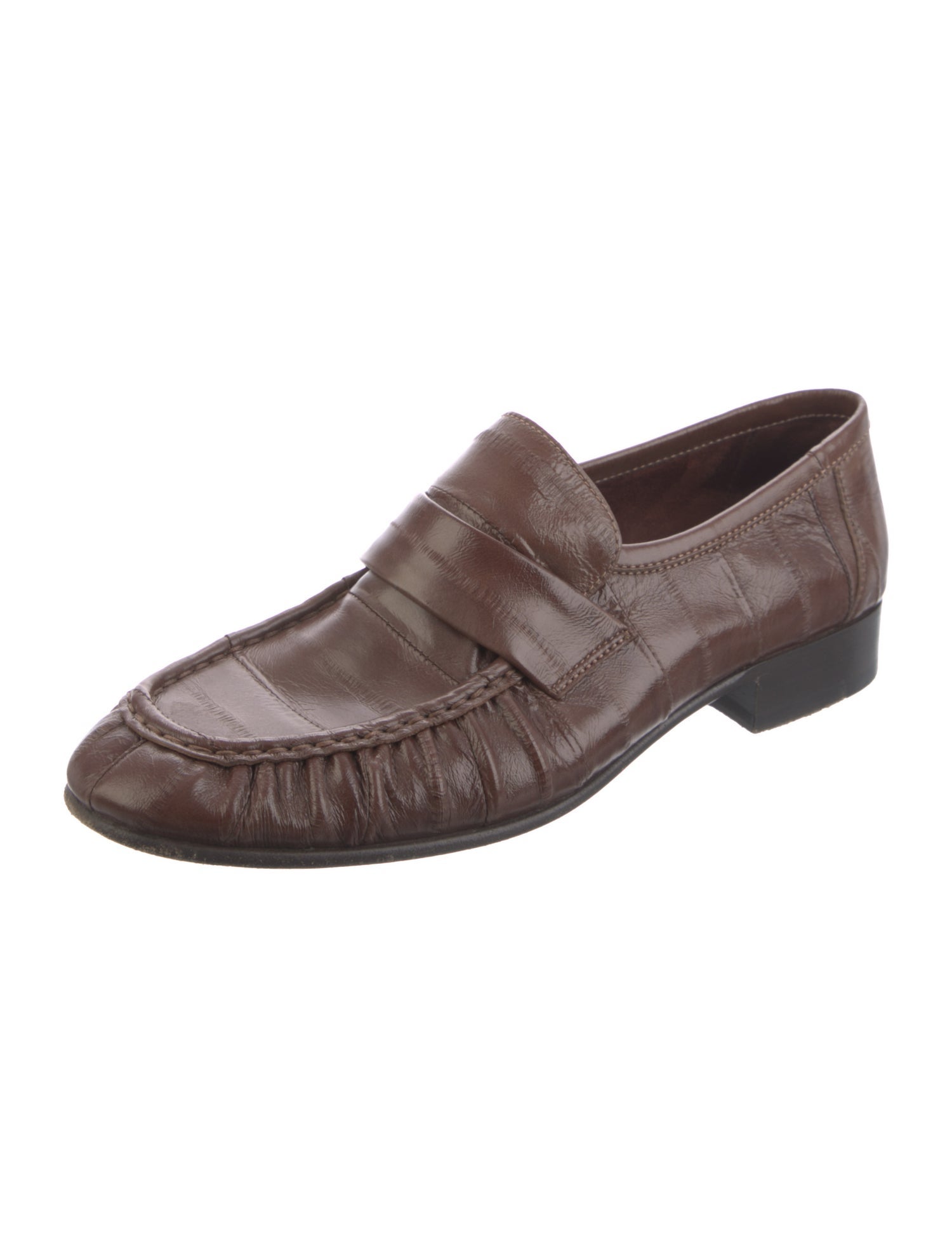 The Row Leather Loafers