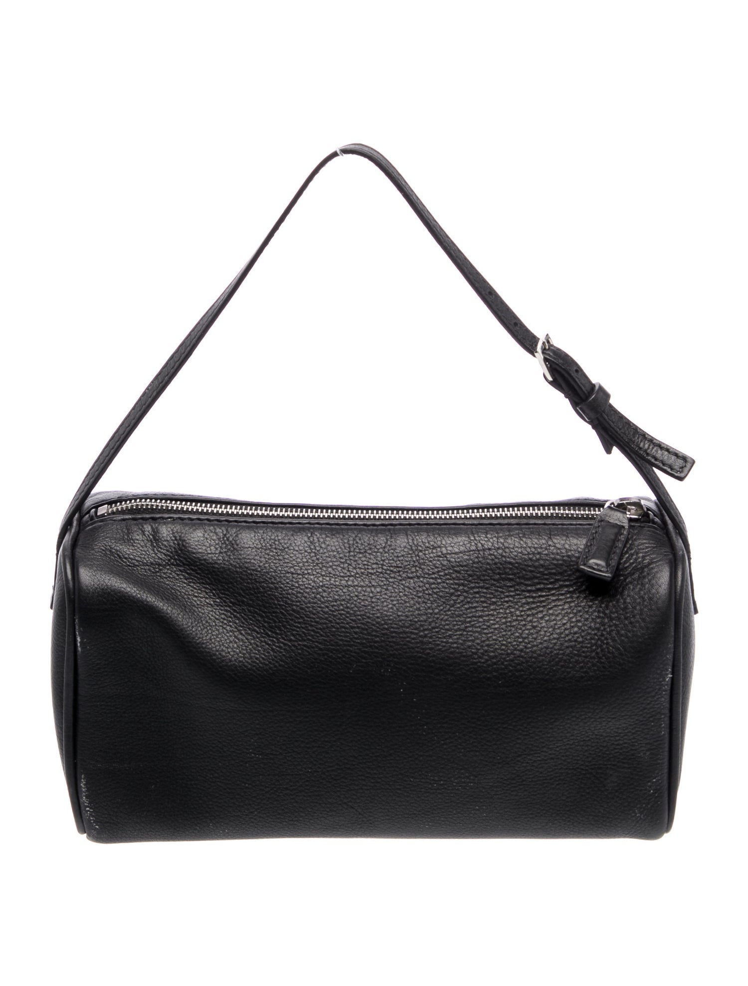The Row Leather 90's Bag - Black Handle Bags, Handbags - THR207266