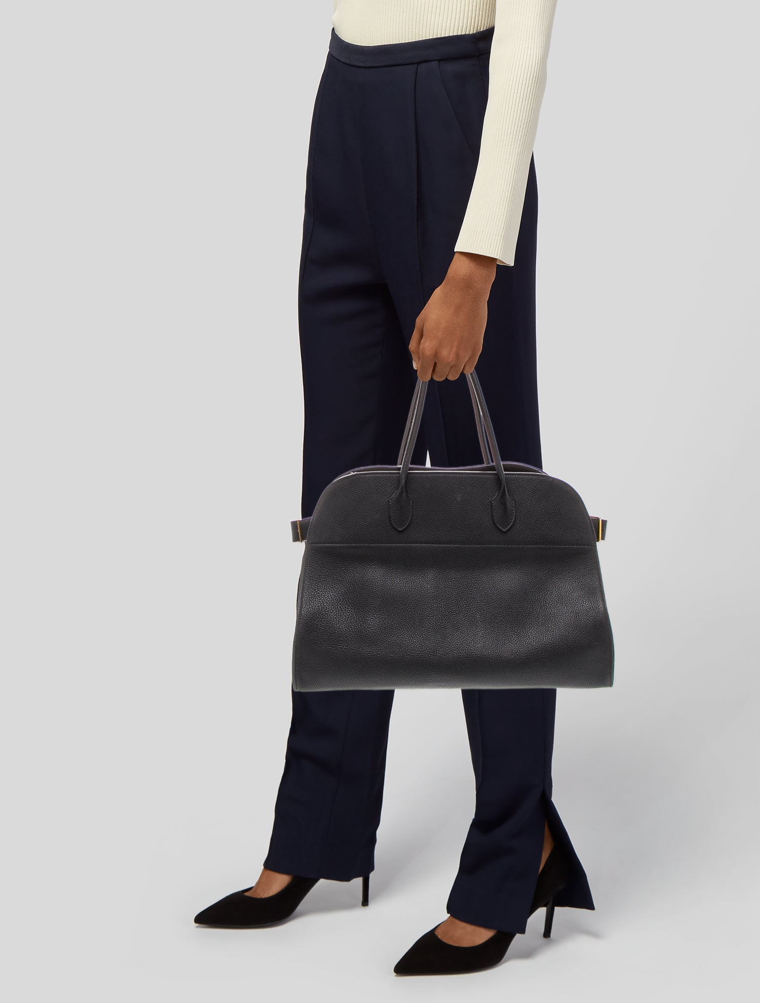The Row Leather Margaux 17