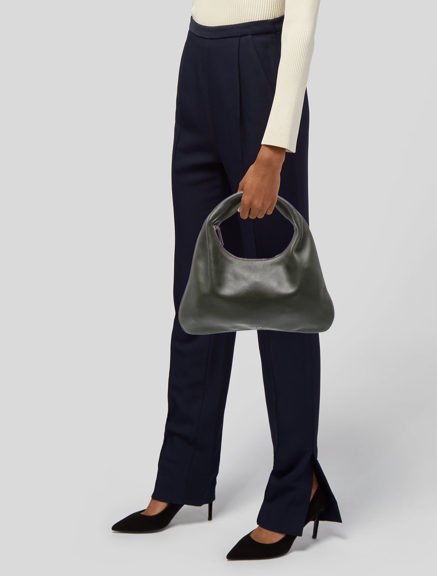 Marni Leather Kiss-Lock Frame Bag - Green Handle Bags, Handbags