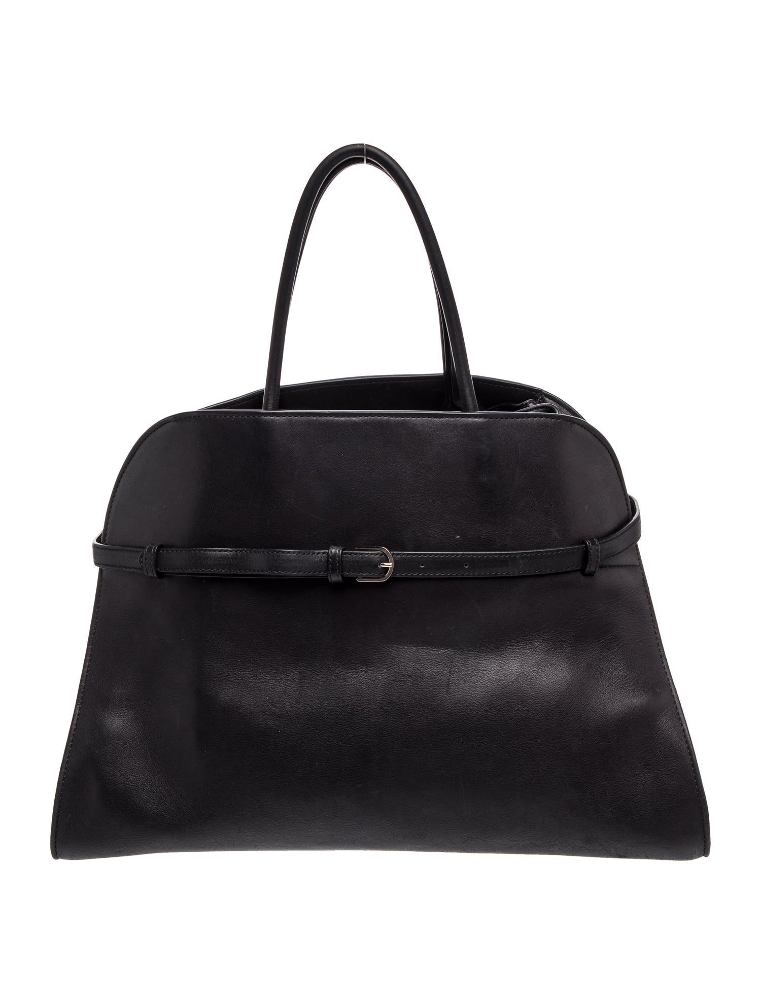 The Row Leather Margaux Belt 15