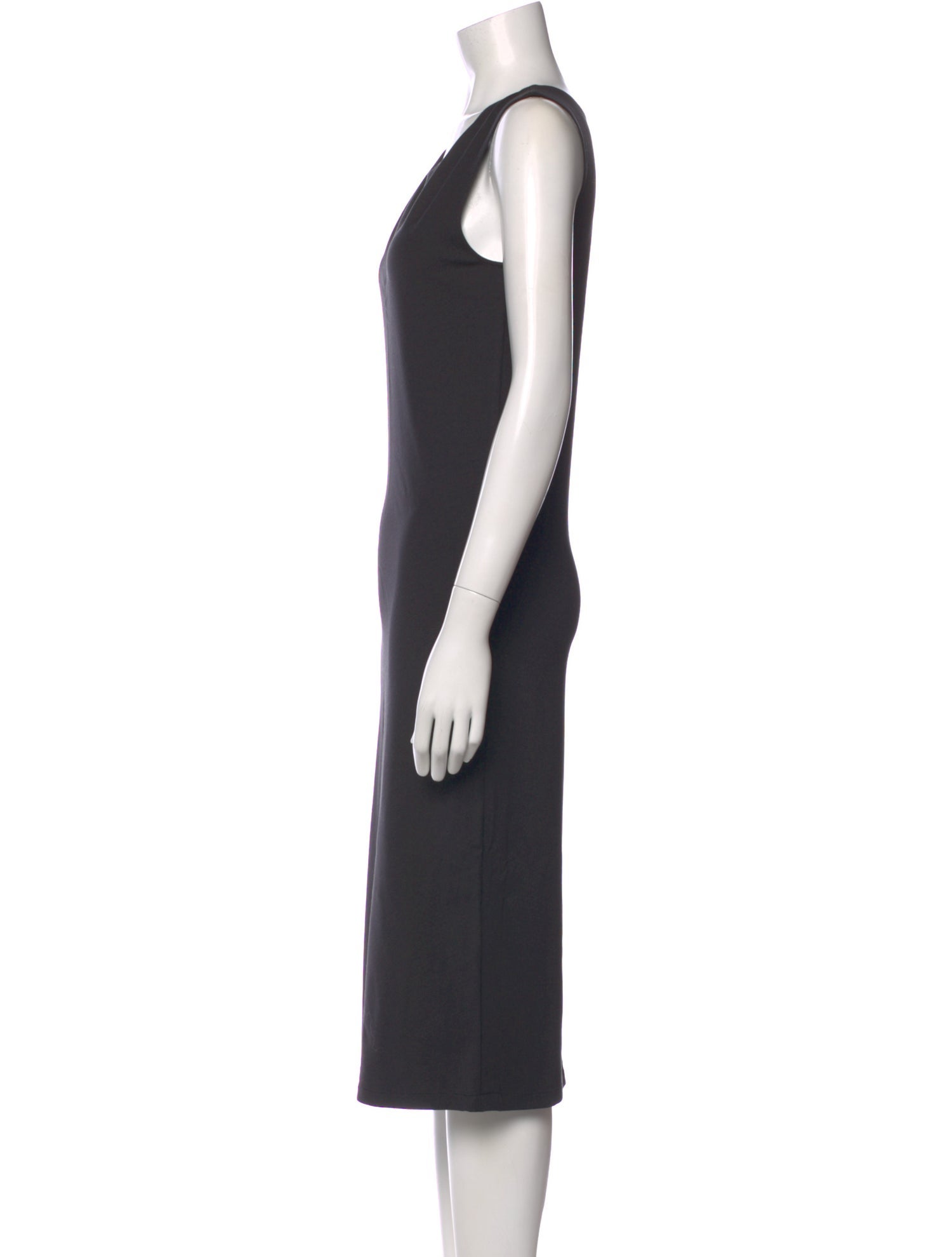 the row asymmetrical dress Asymmetrical Knee-Length Dress