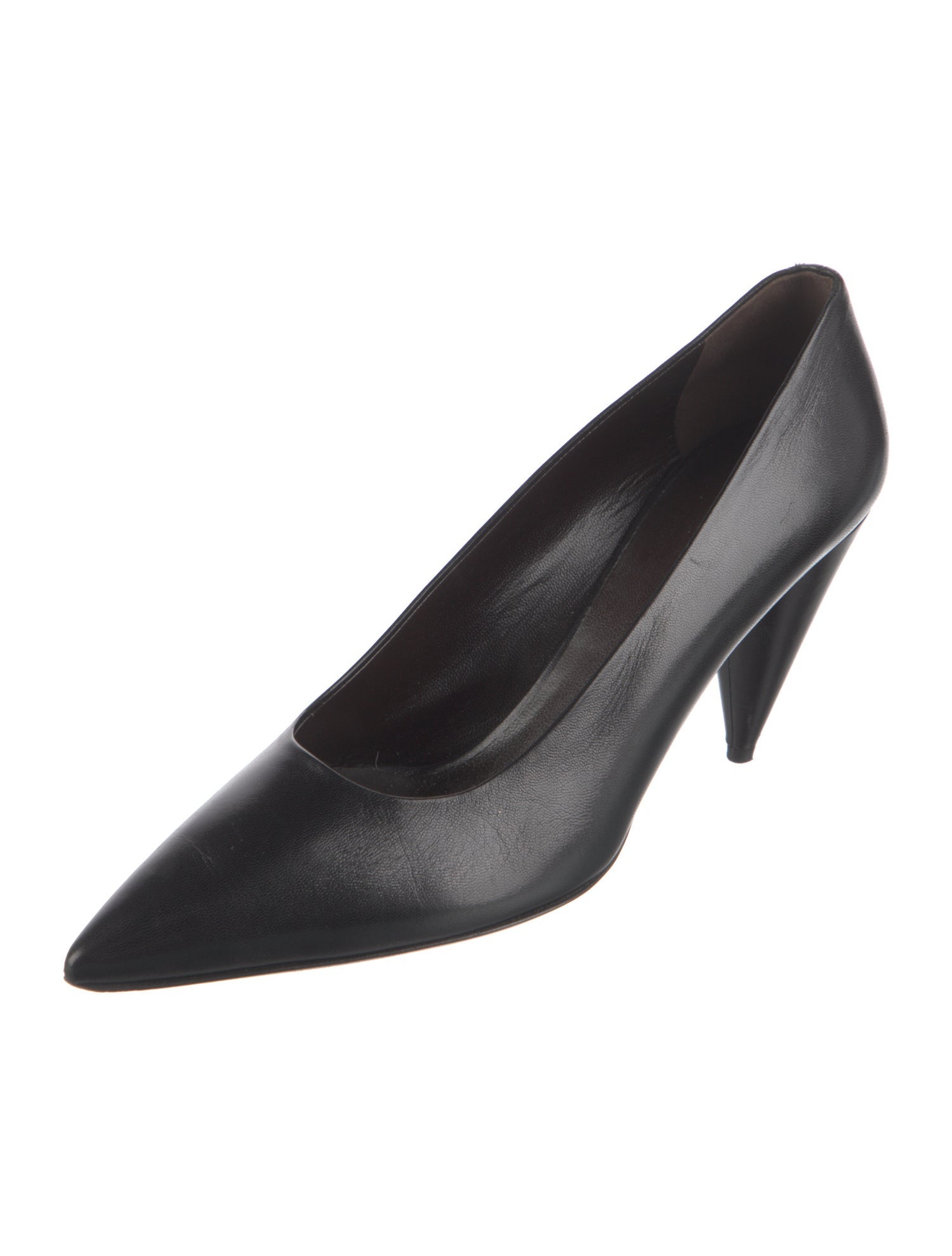 The Row Leather Pumps
