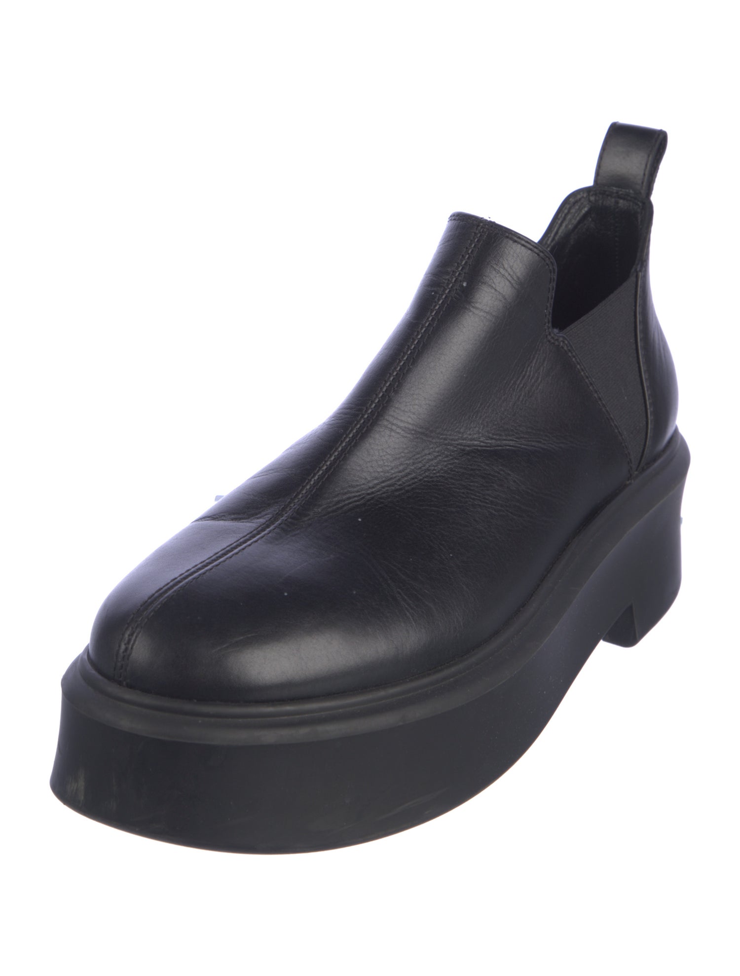 The Row Chelsea Leather Chelsea Boots