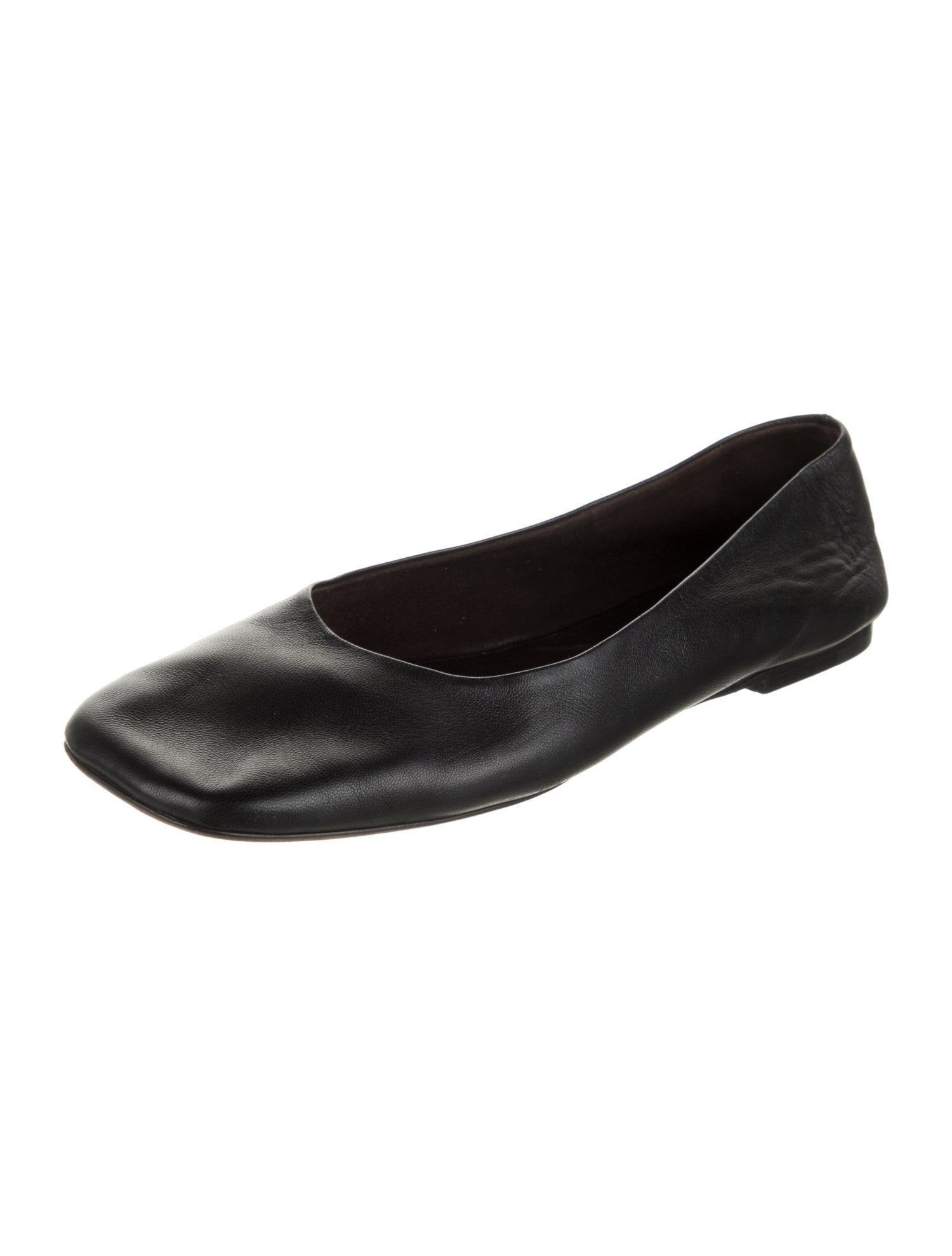 The Row Leather Flats