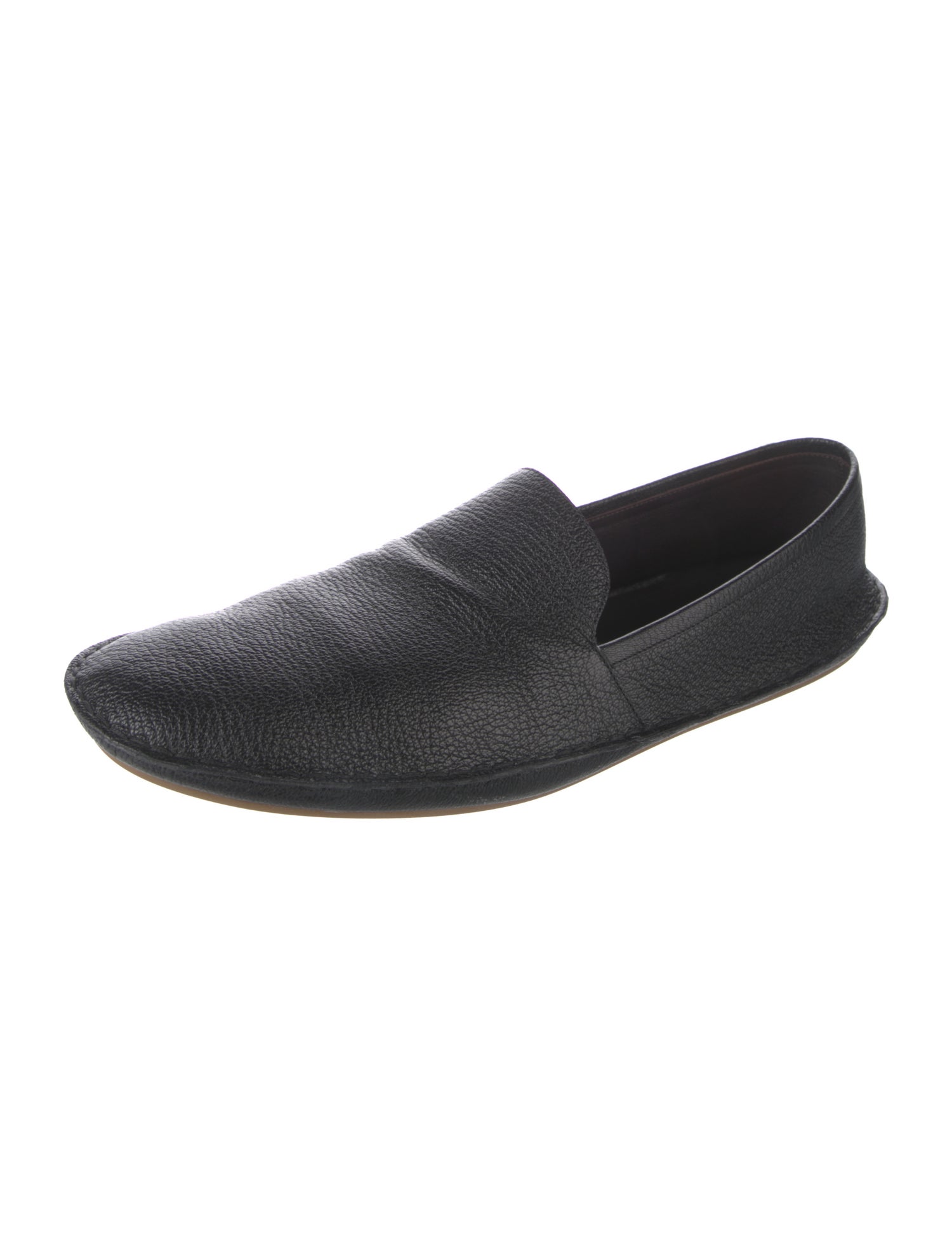 The Row Vasko Leather Loafers