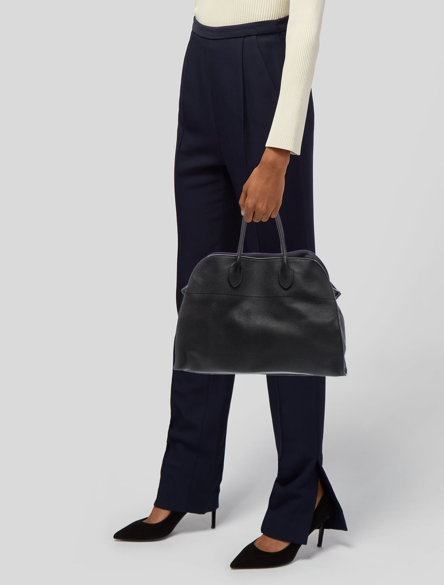 The Row Leather Soft Margaux 15