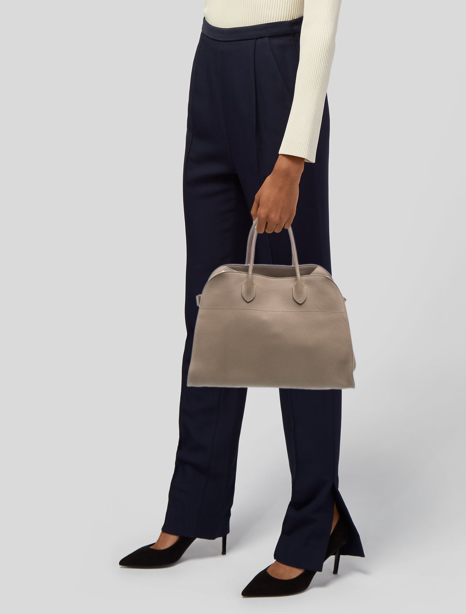 The Row Leather Soft Margaux 15