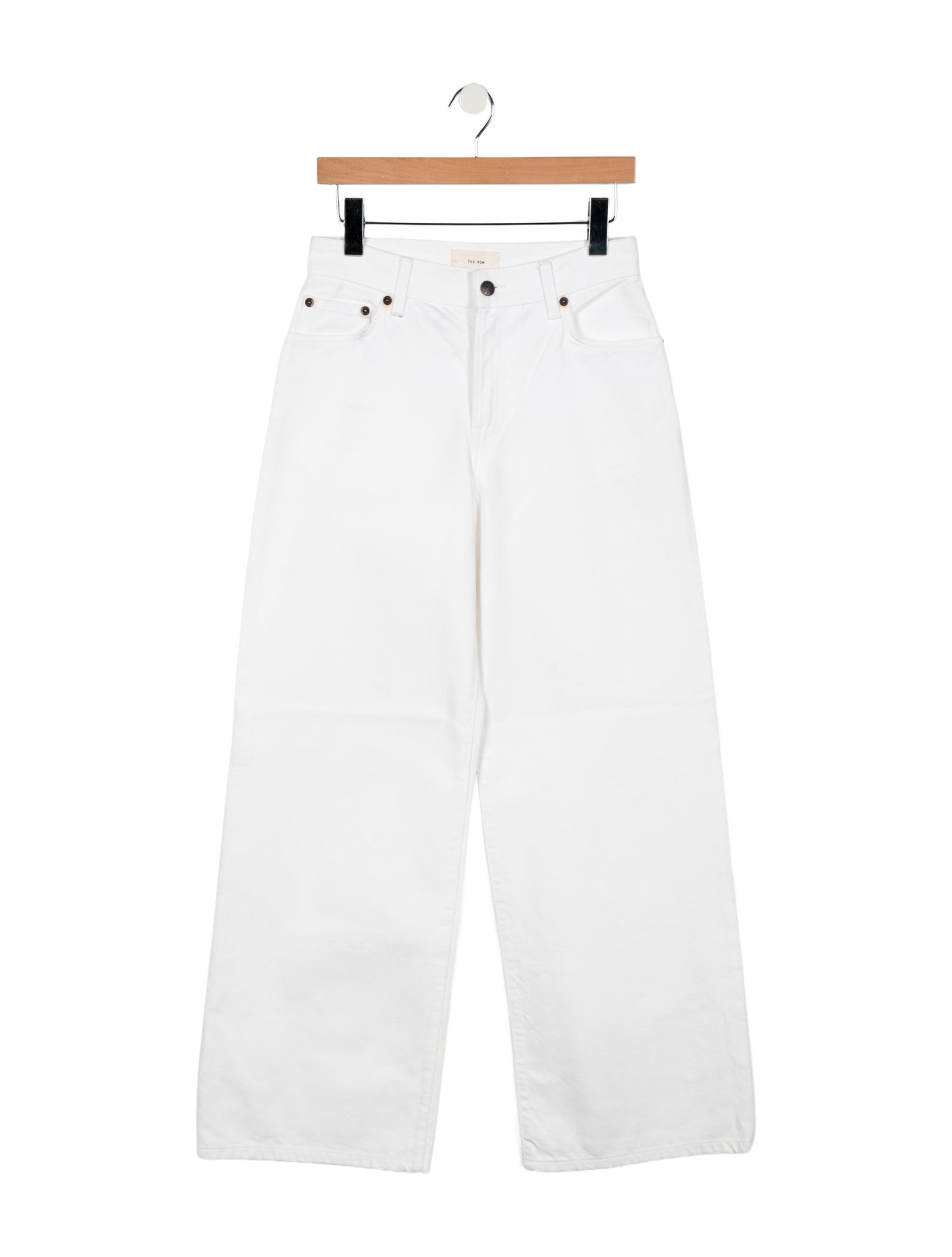 The Row High-Rise Wide Leg Jeans