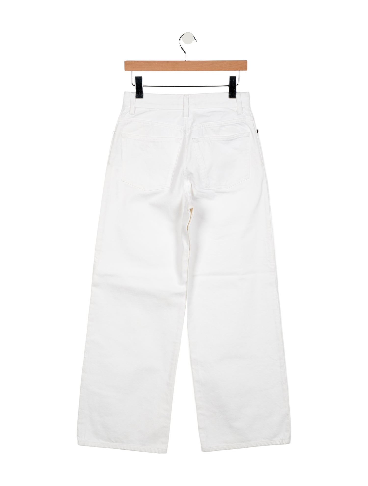 The Row High-Rise Wide Leg Jeans