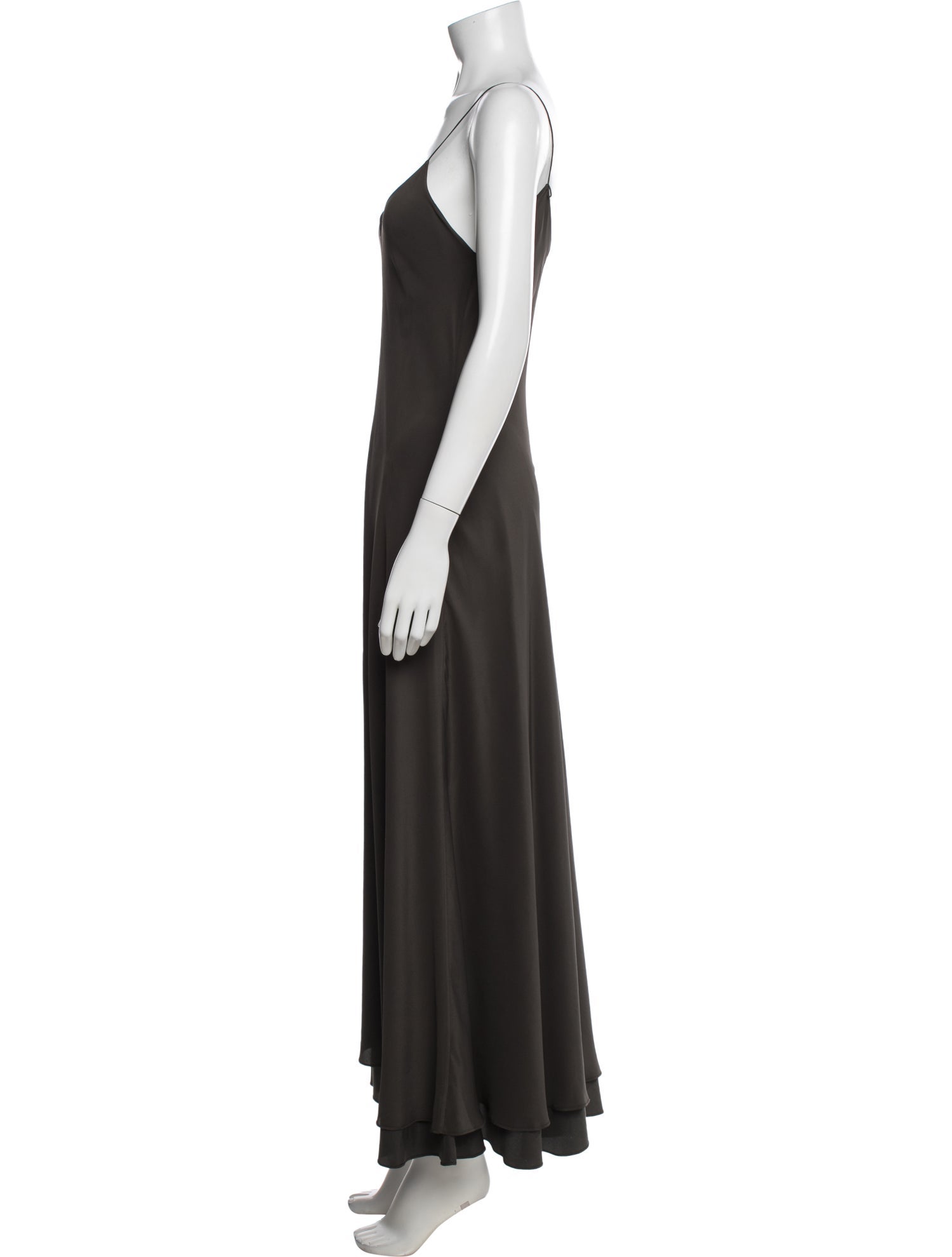 The Row Silk Long Dress