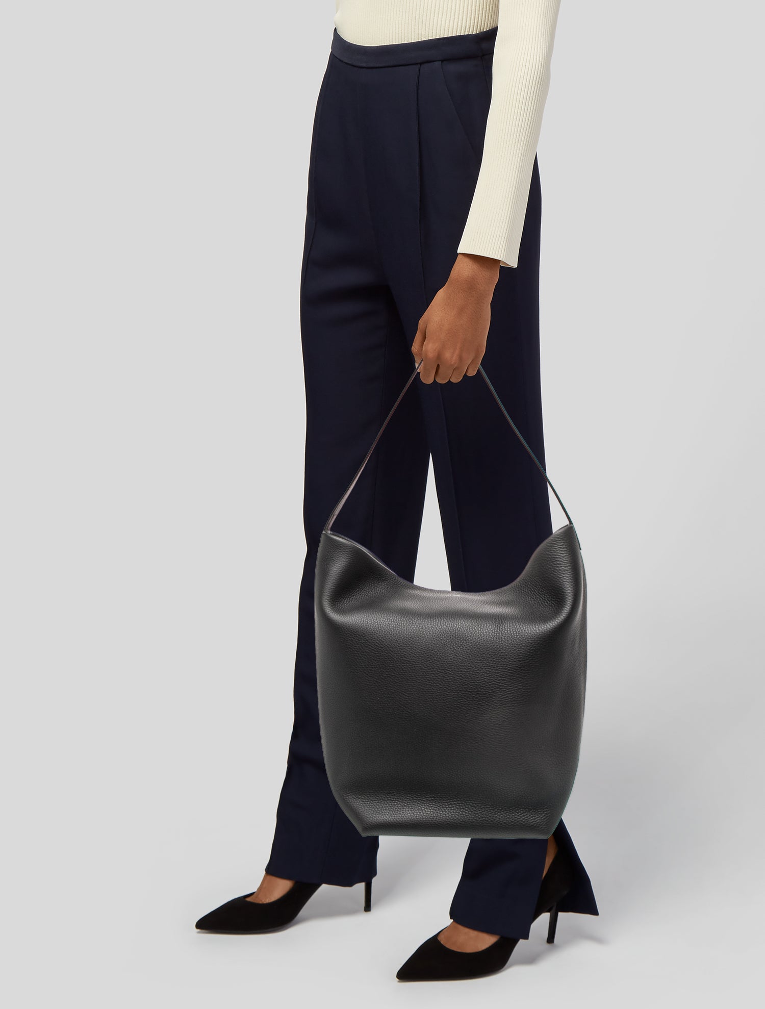 Ann Demeulemeester Suede Weekender Bag - Black Totes, Handbags