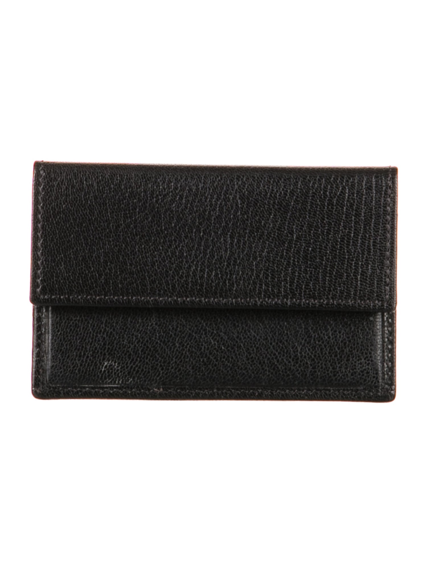The Row Leather Card Holder w/ Tags