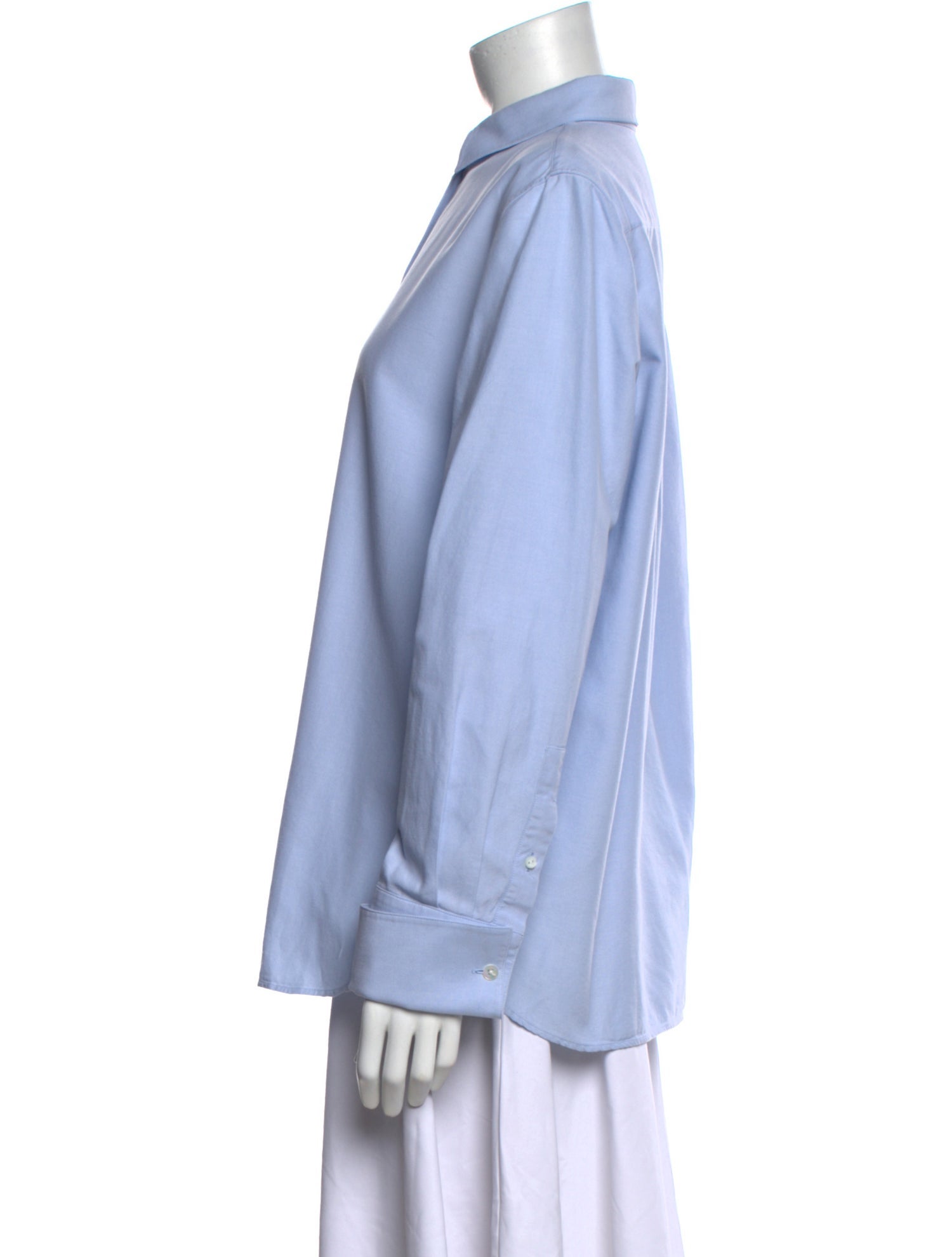 The Row Metis top Long Sleeve Button-Up Top