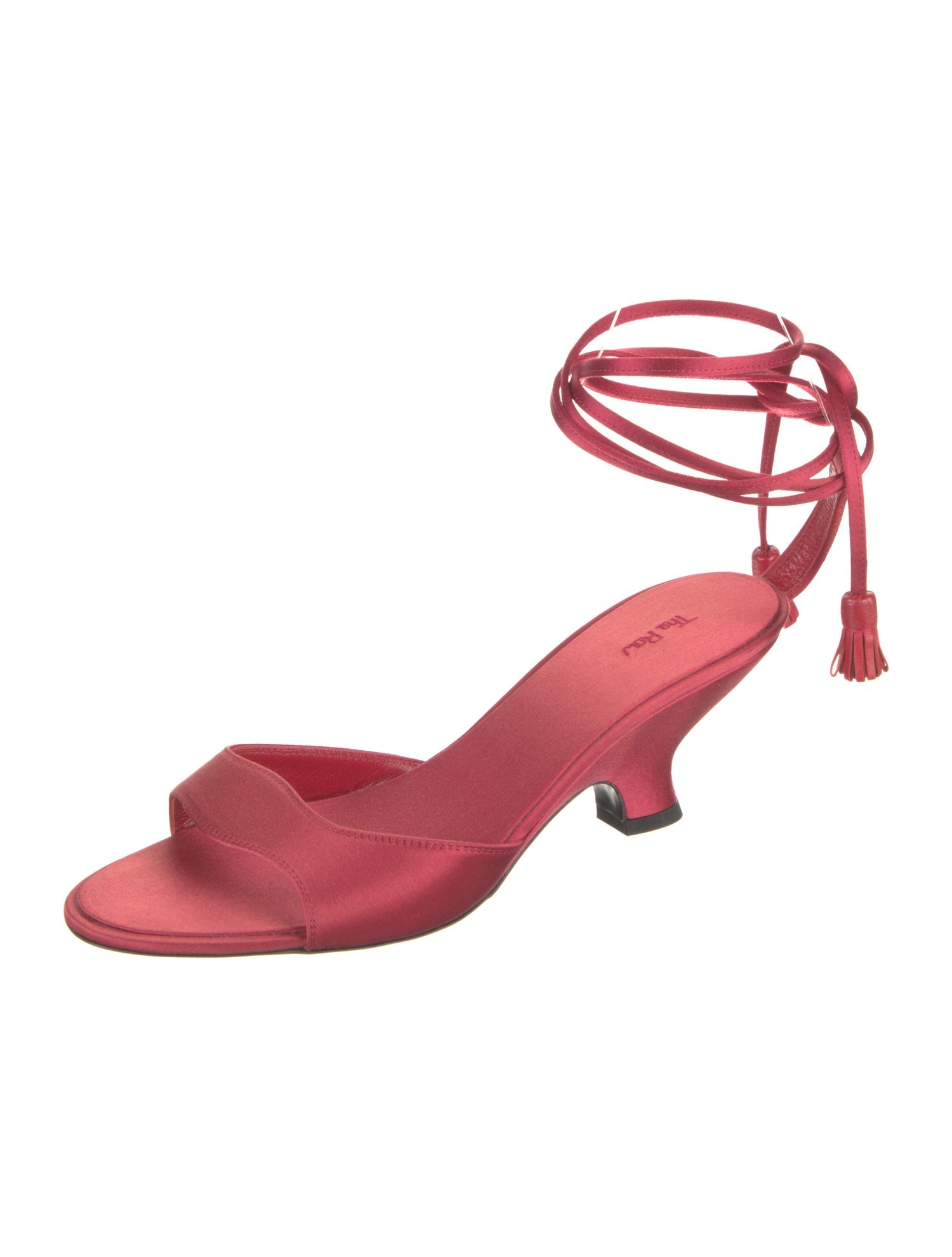 The Row Charlotte Satin Sandals