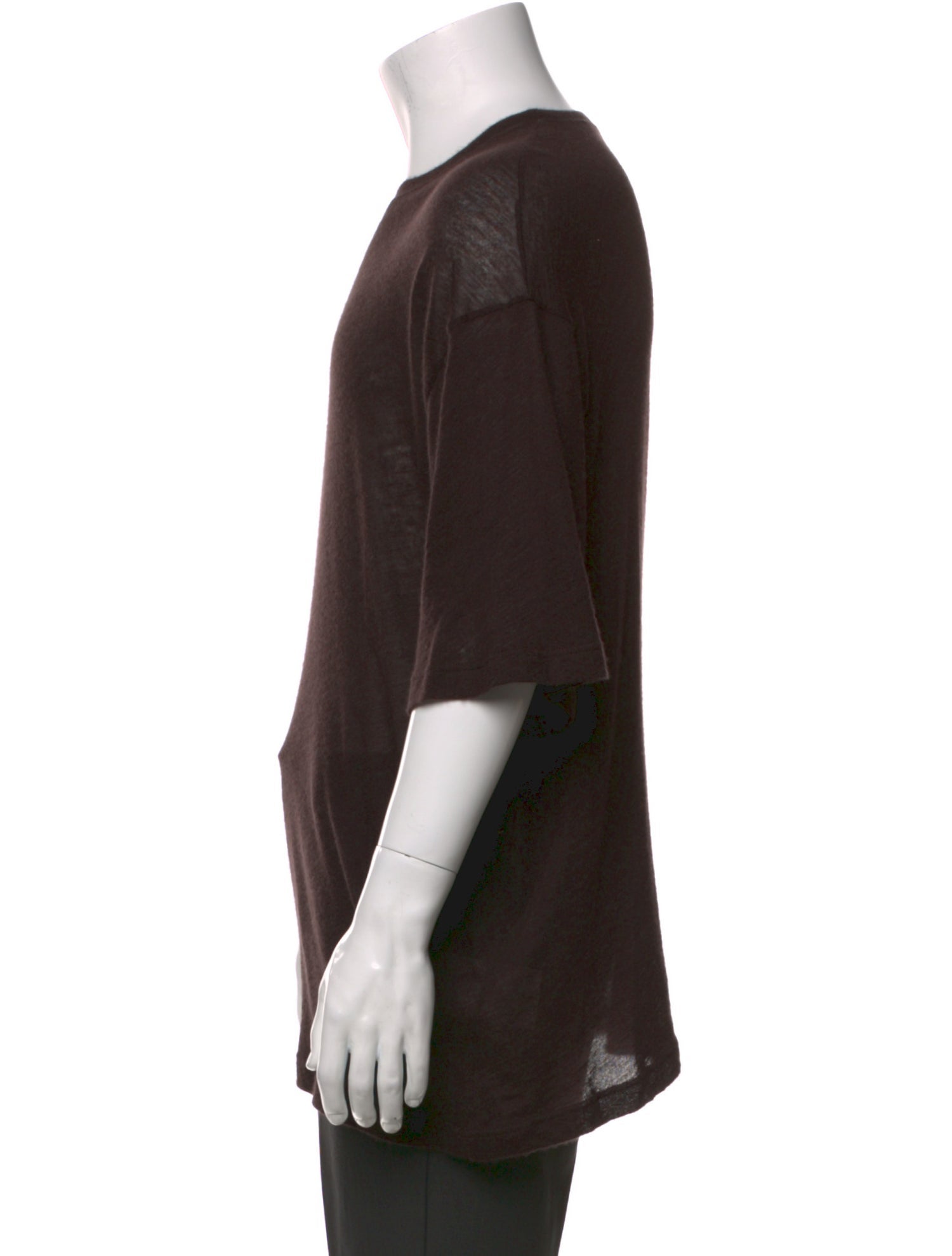 The Row Cashmere Short Sleeve Shirt