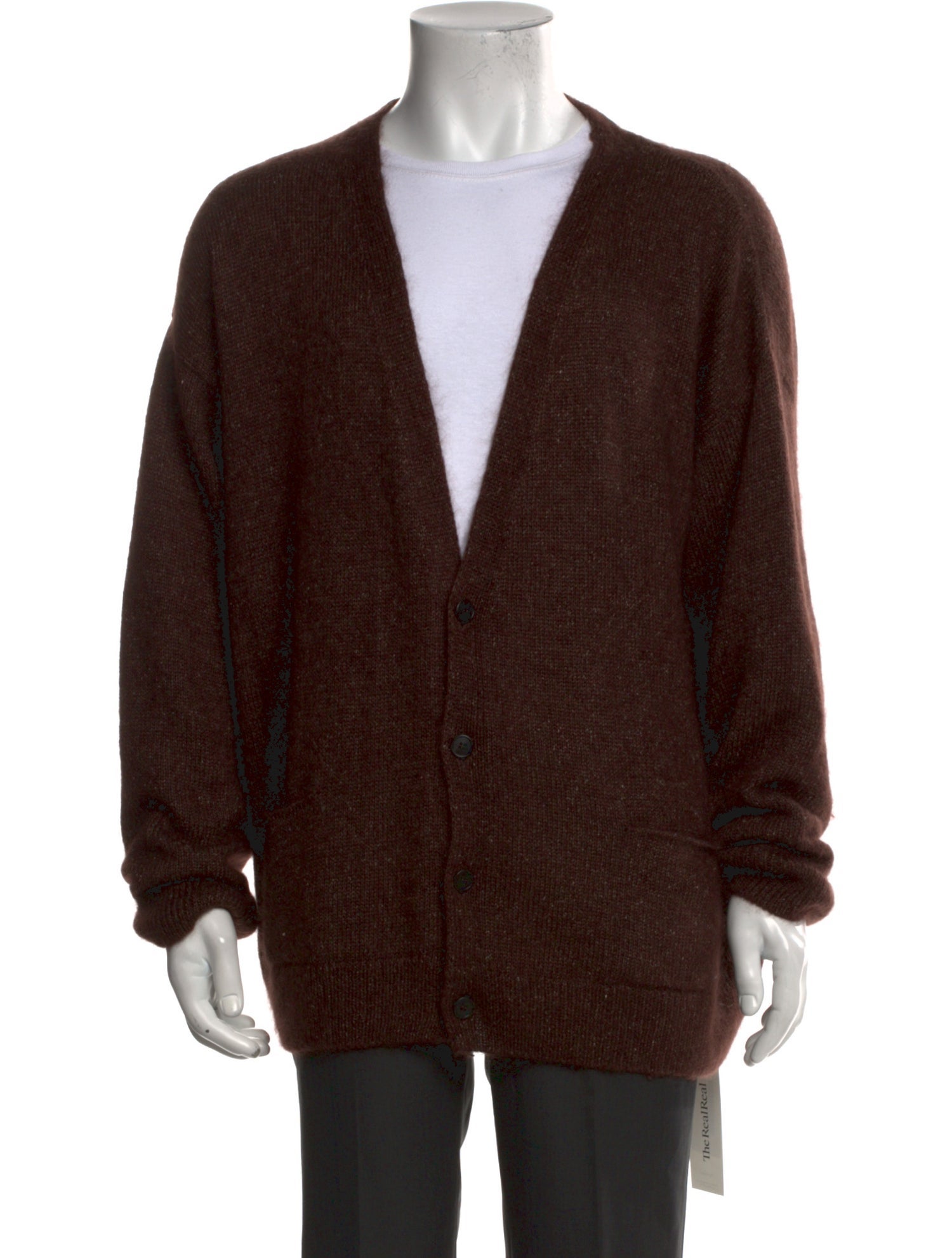 The Row Silk Open Front Cardigan
