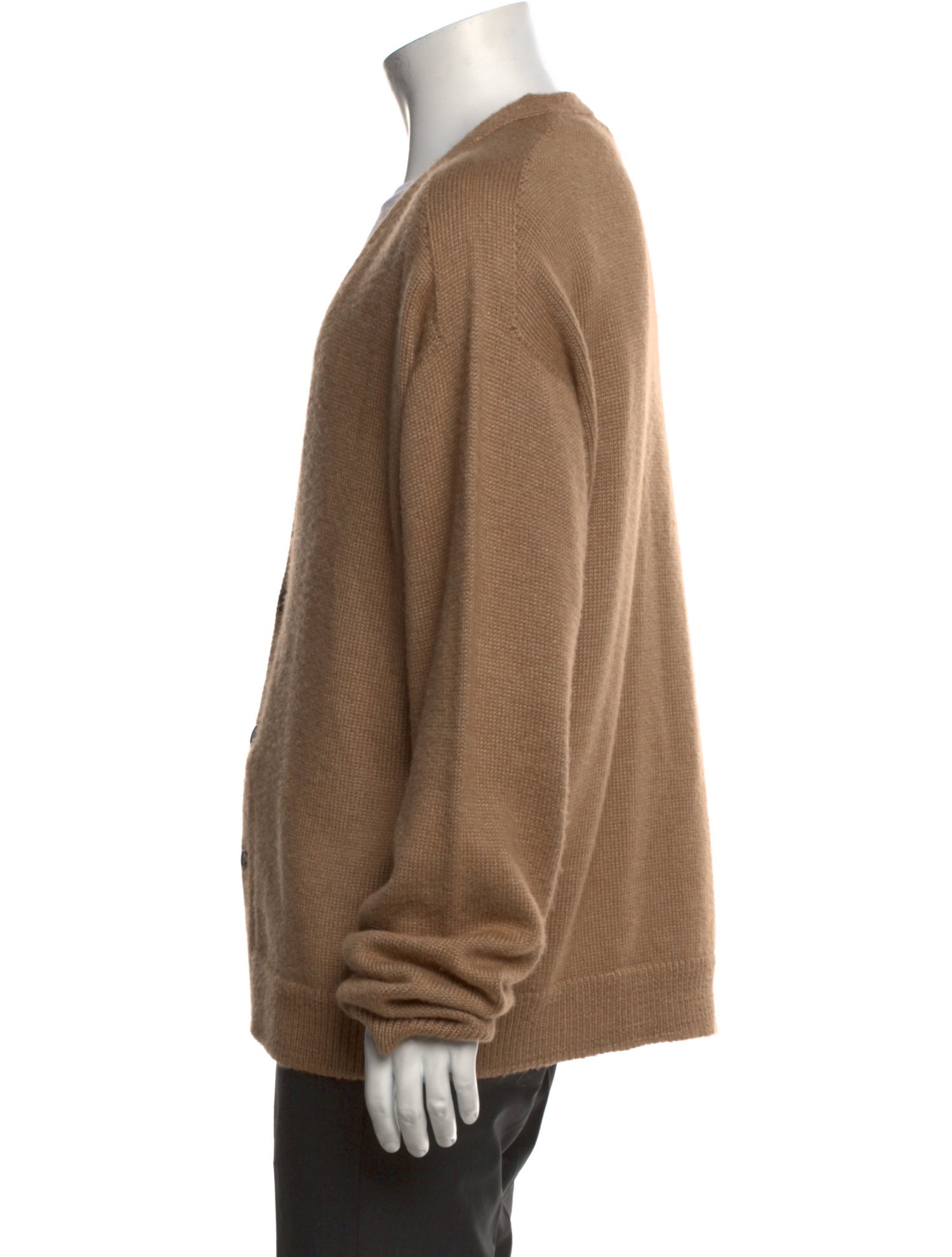 The Row Alpaca V-Neck Cardigan