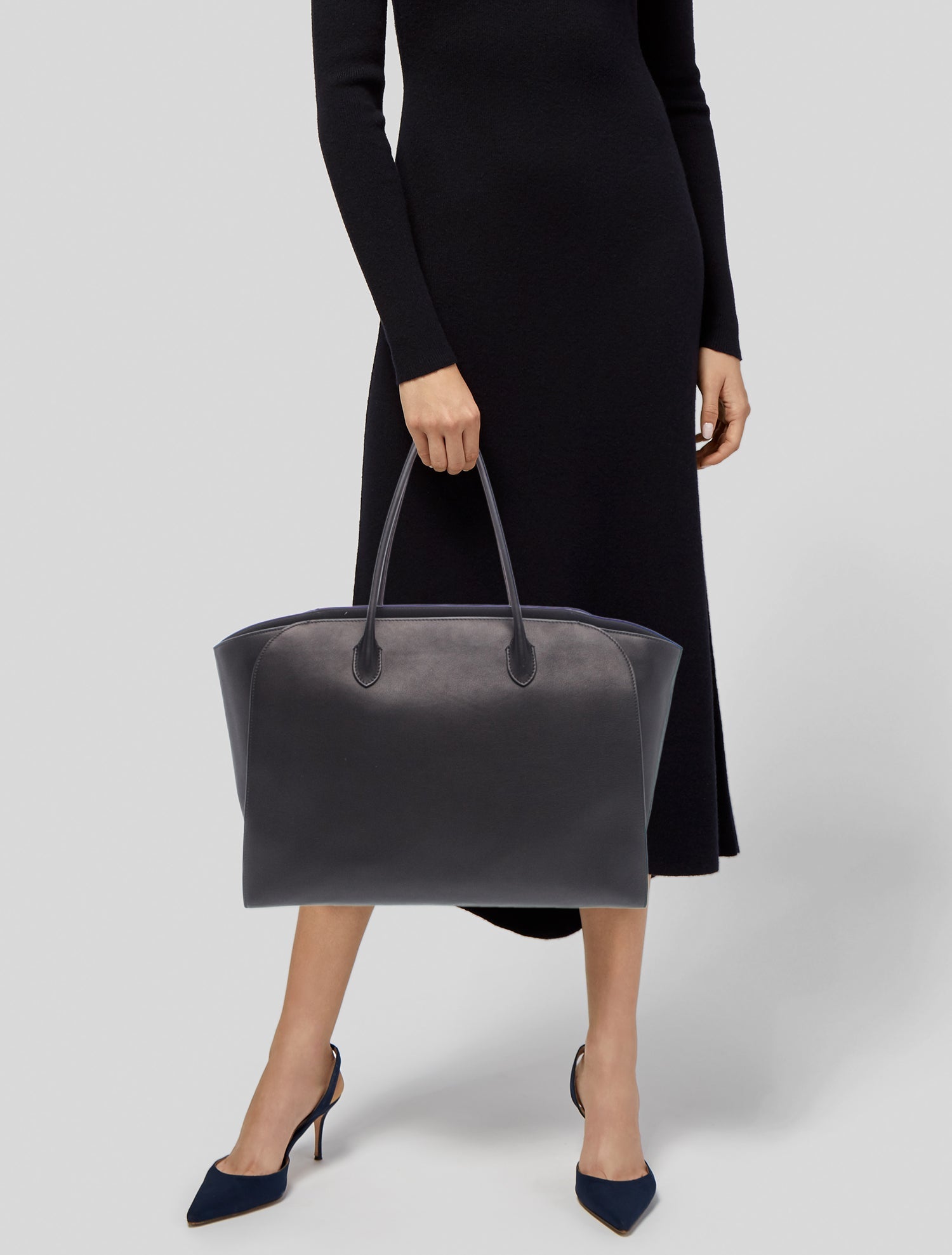 Prada Cervo Antik Shopper Tote - Neutrals Totes, Handbags