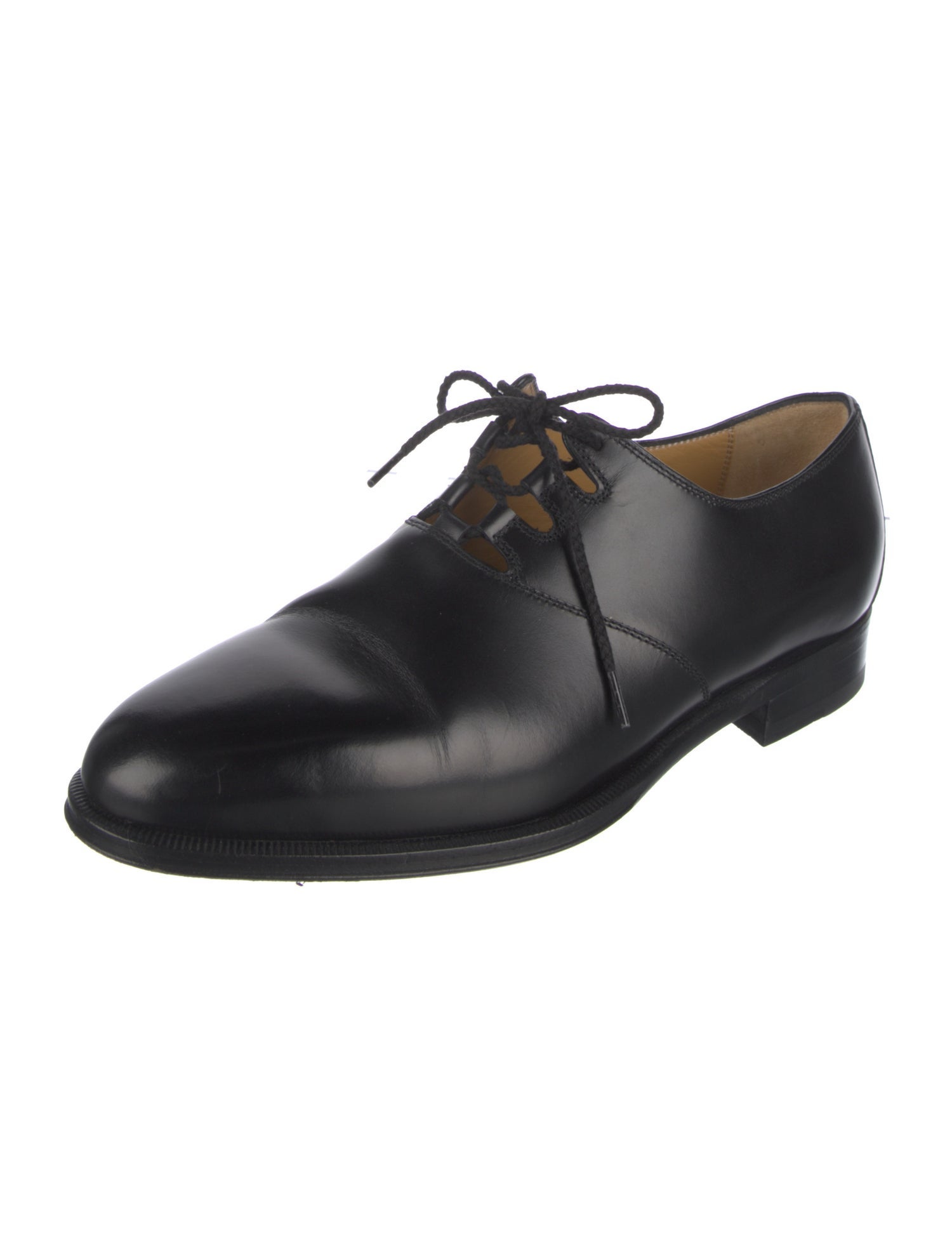 The Row Grant Leather Oxfords
