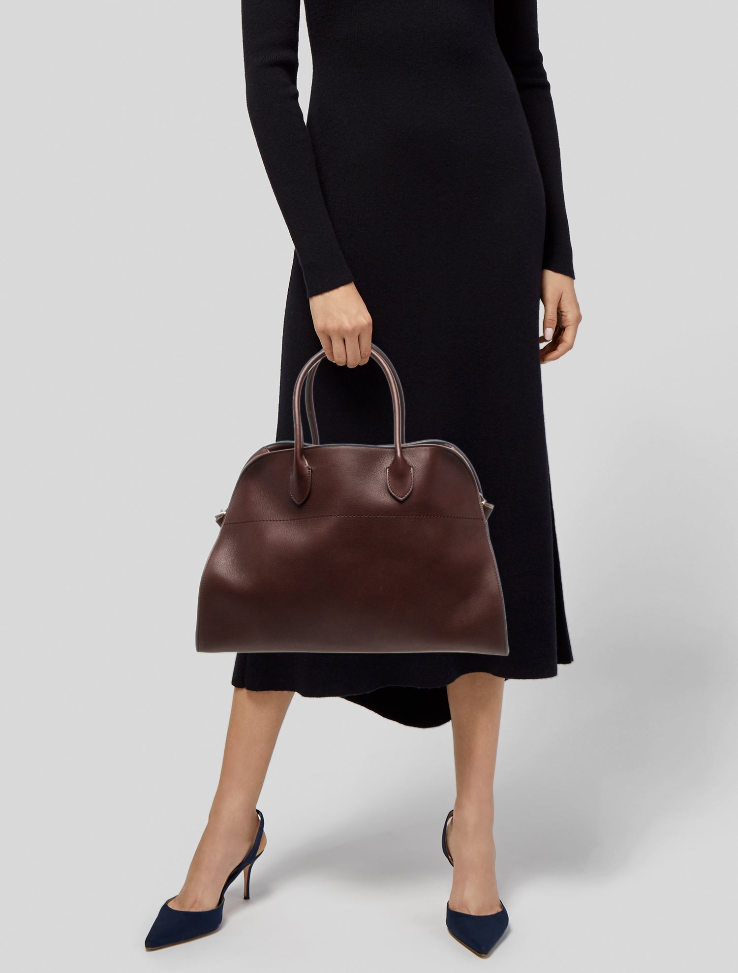 The Row Leather Soft Margaux 15