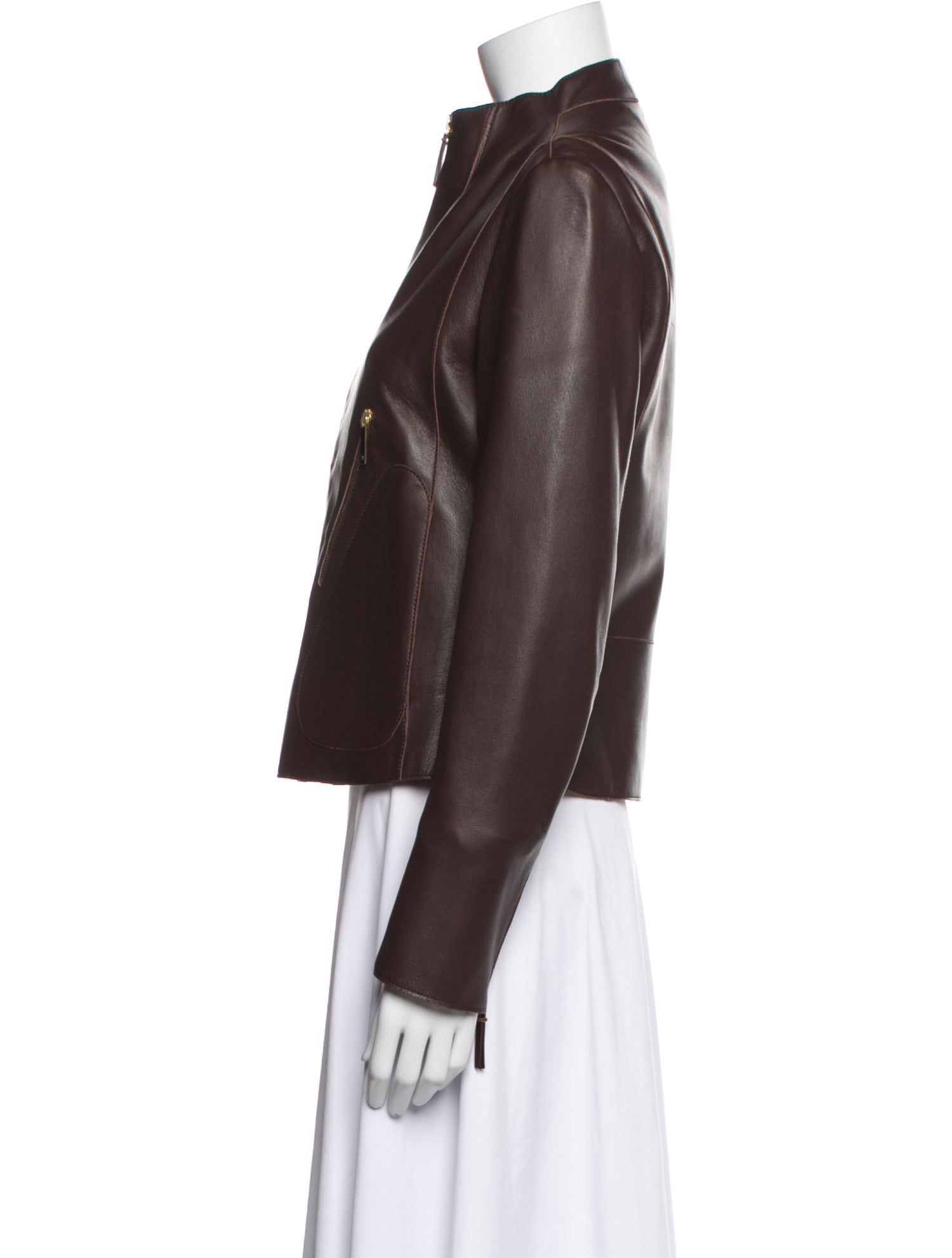 If Six Was Nine Metallic Leather Blazer w/ Tags - Black Jackets