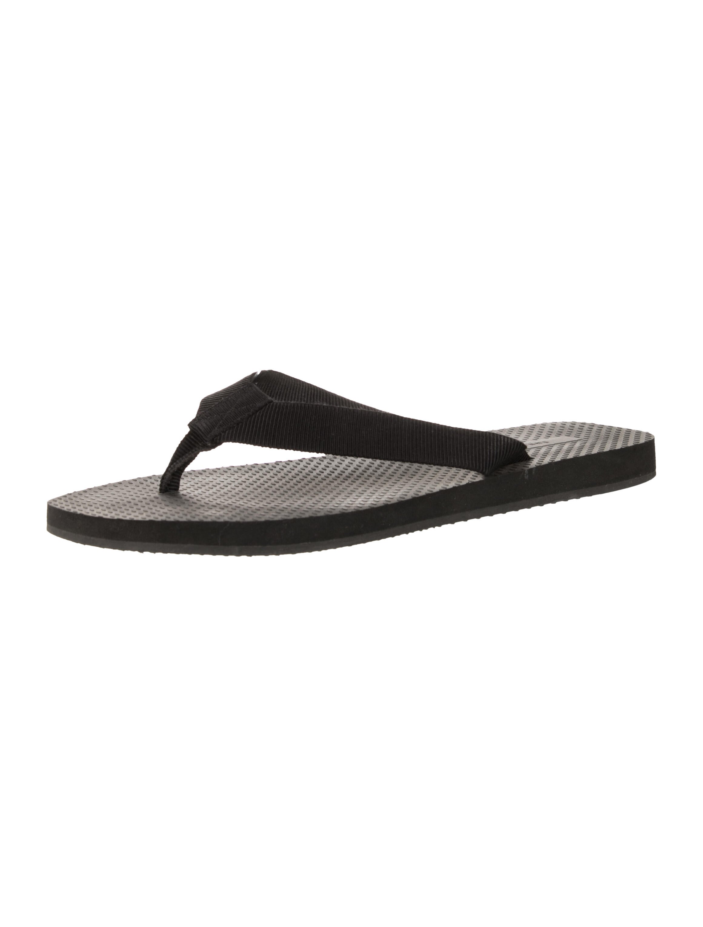 Christian Dior Oblique Jacquard Canvas Slides - Black Sandals