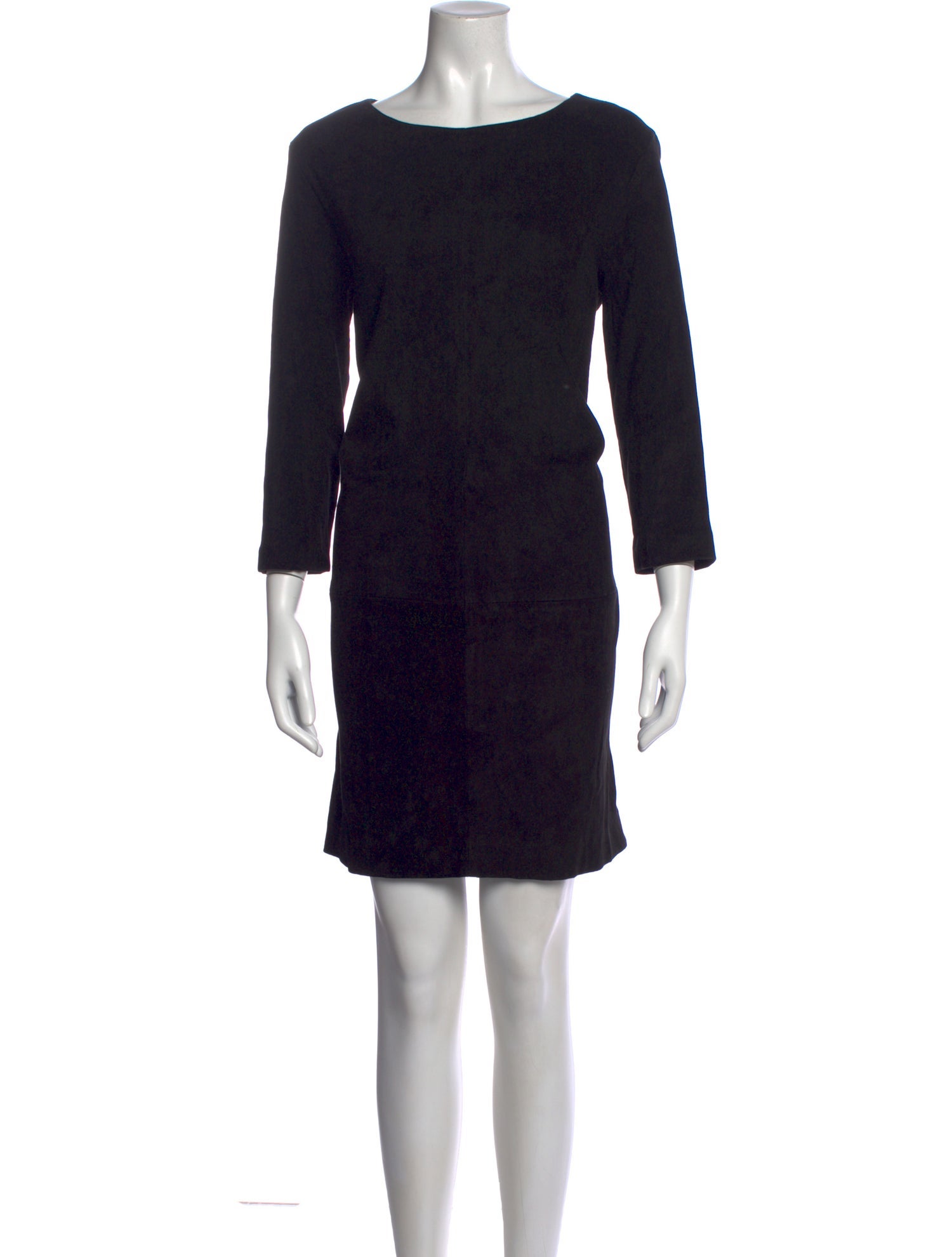 suede knee length dress The Row Knee-Length - Black Dresses, Clothing - THR213645 Matching sets
