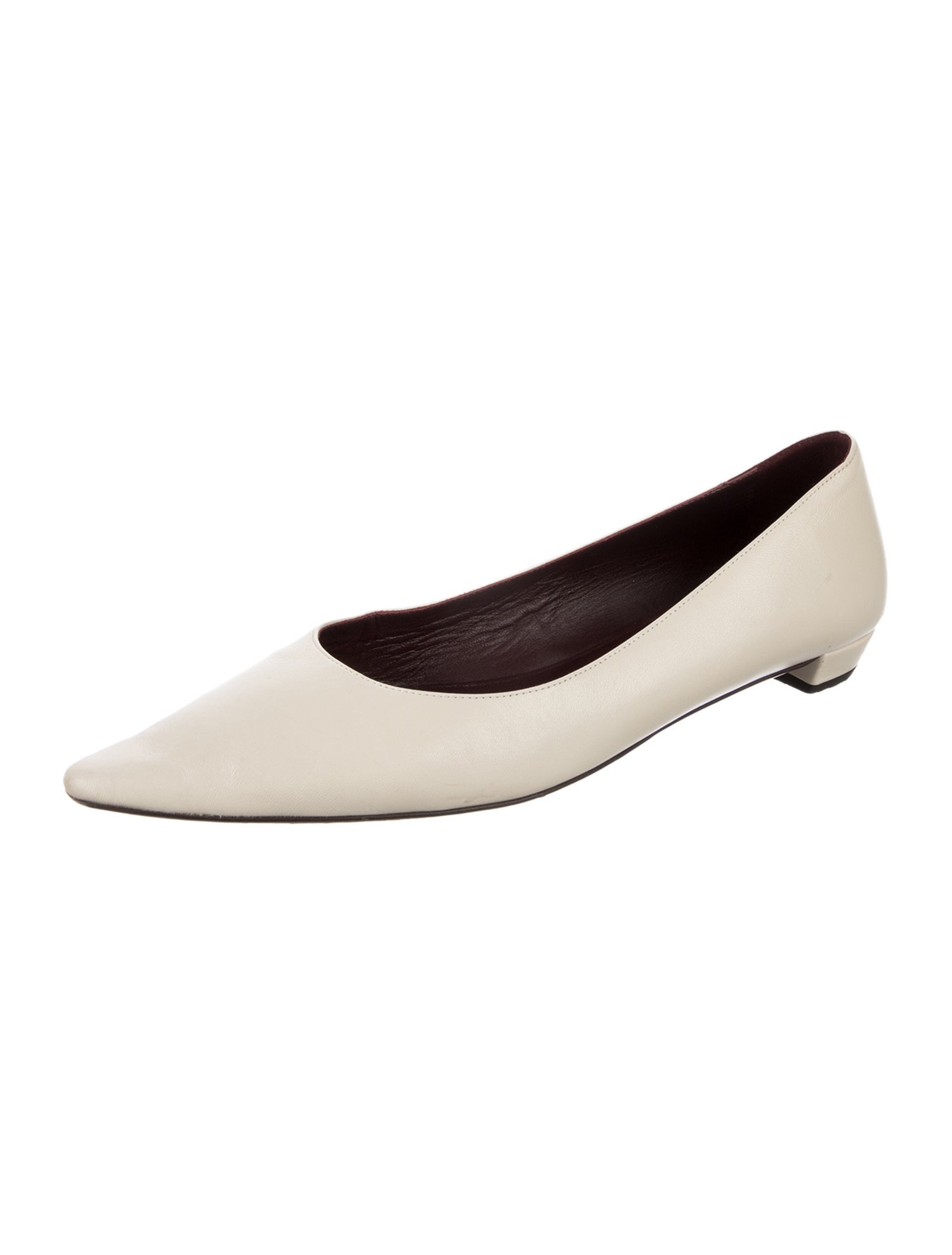 The Row Claudette Leather Flats