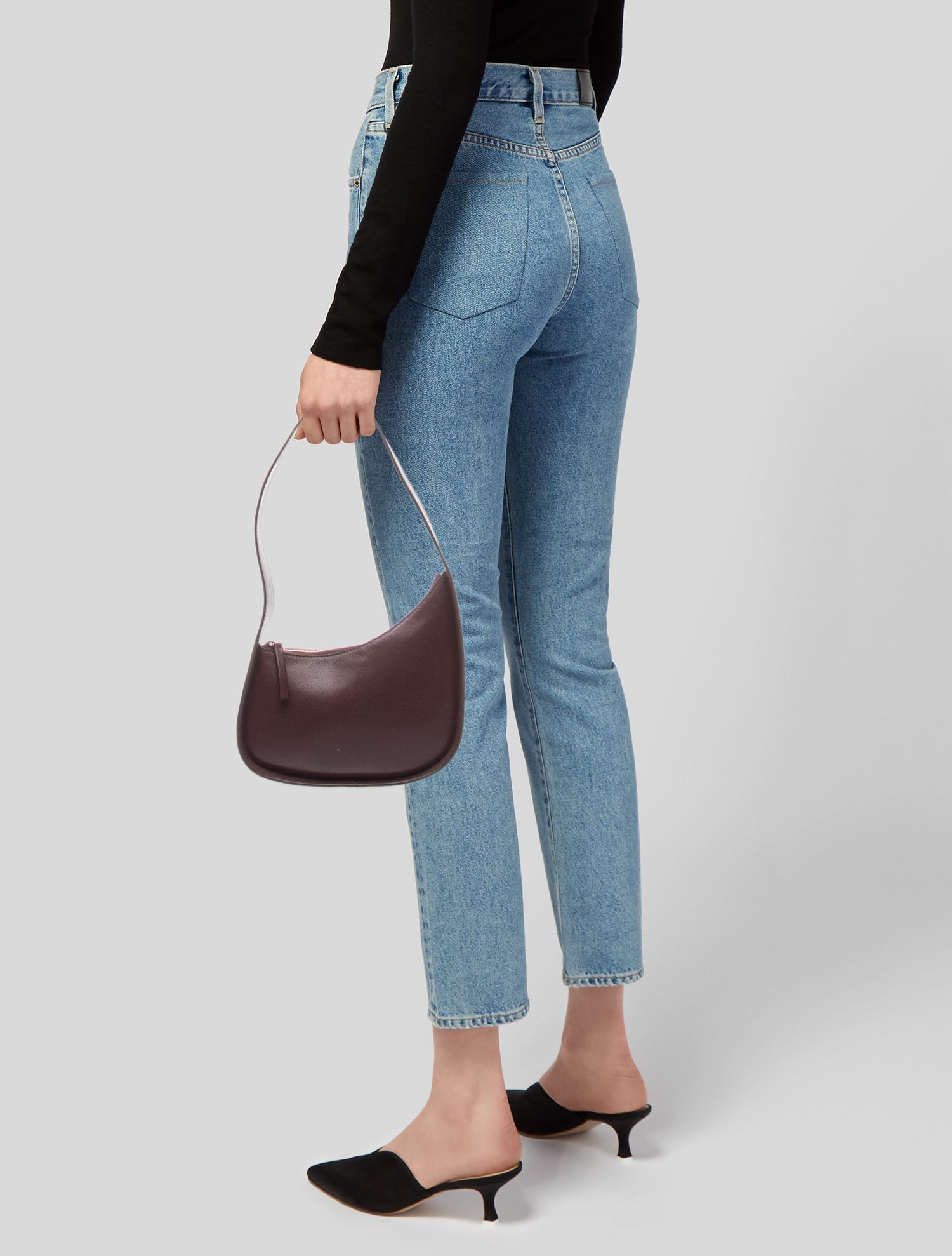 The Row Leather Shoulder Bag